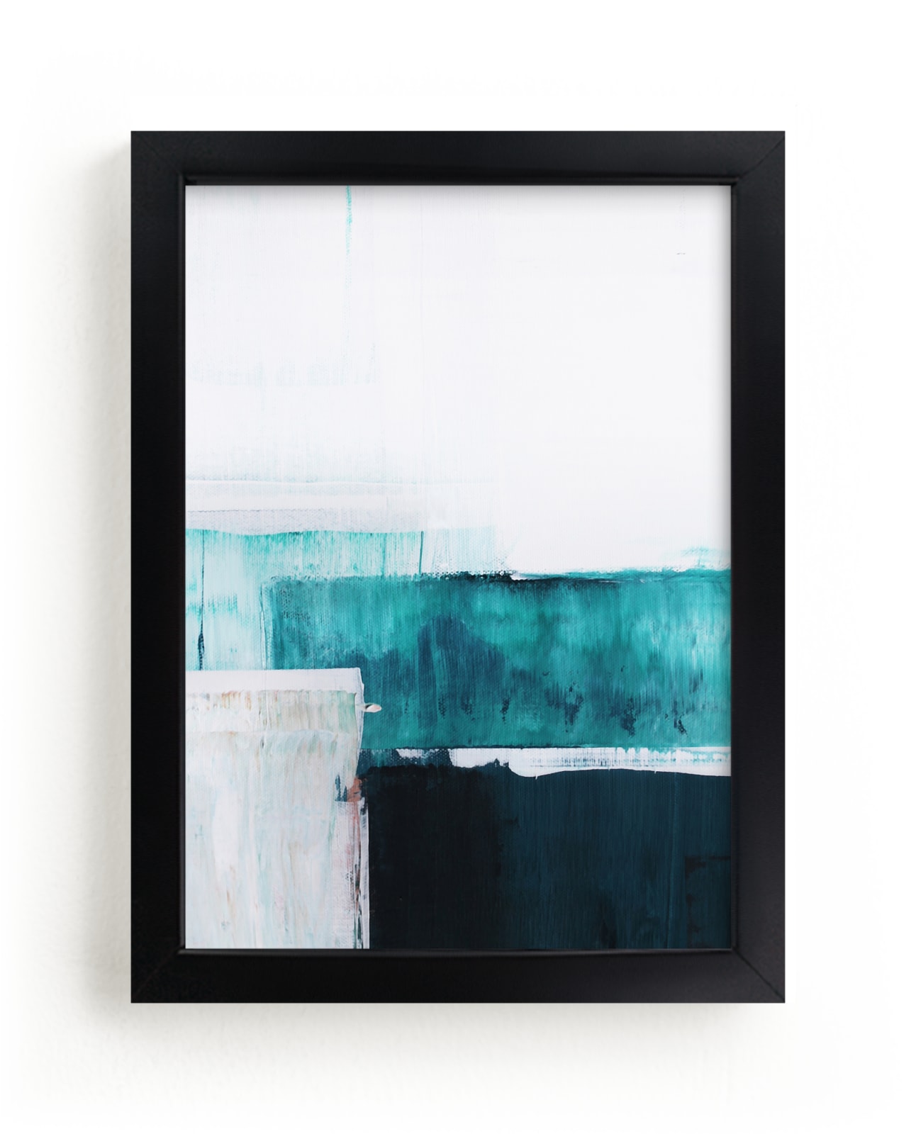 "Seawall" - Open Edition Fine Art Print by Karen Kaul in beautiful frame options and a variety of sizes.