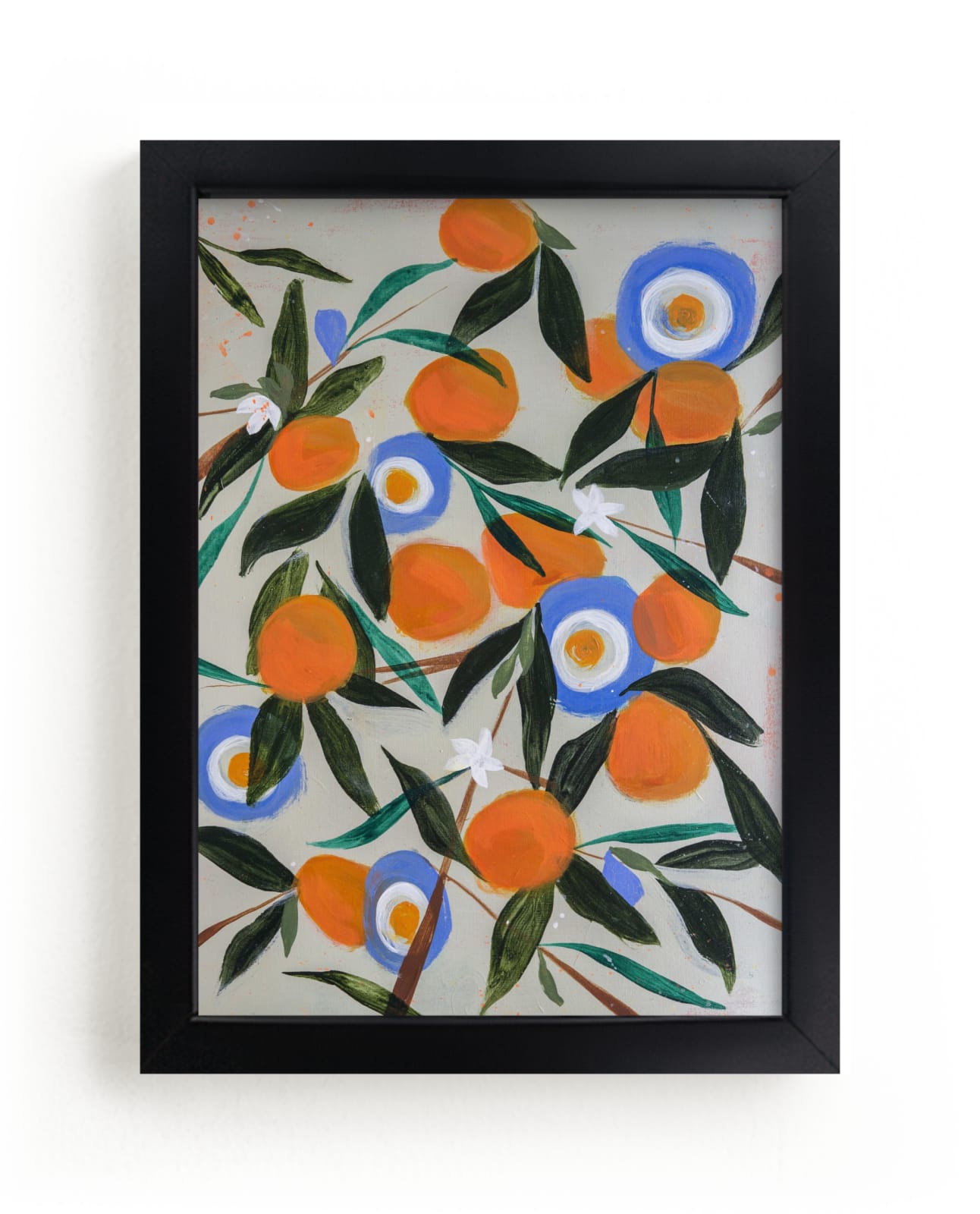 "Orange Tree" - Open Edition Fine Art Print by Rachel Roe in beautiful frame options and a variety of sizes.