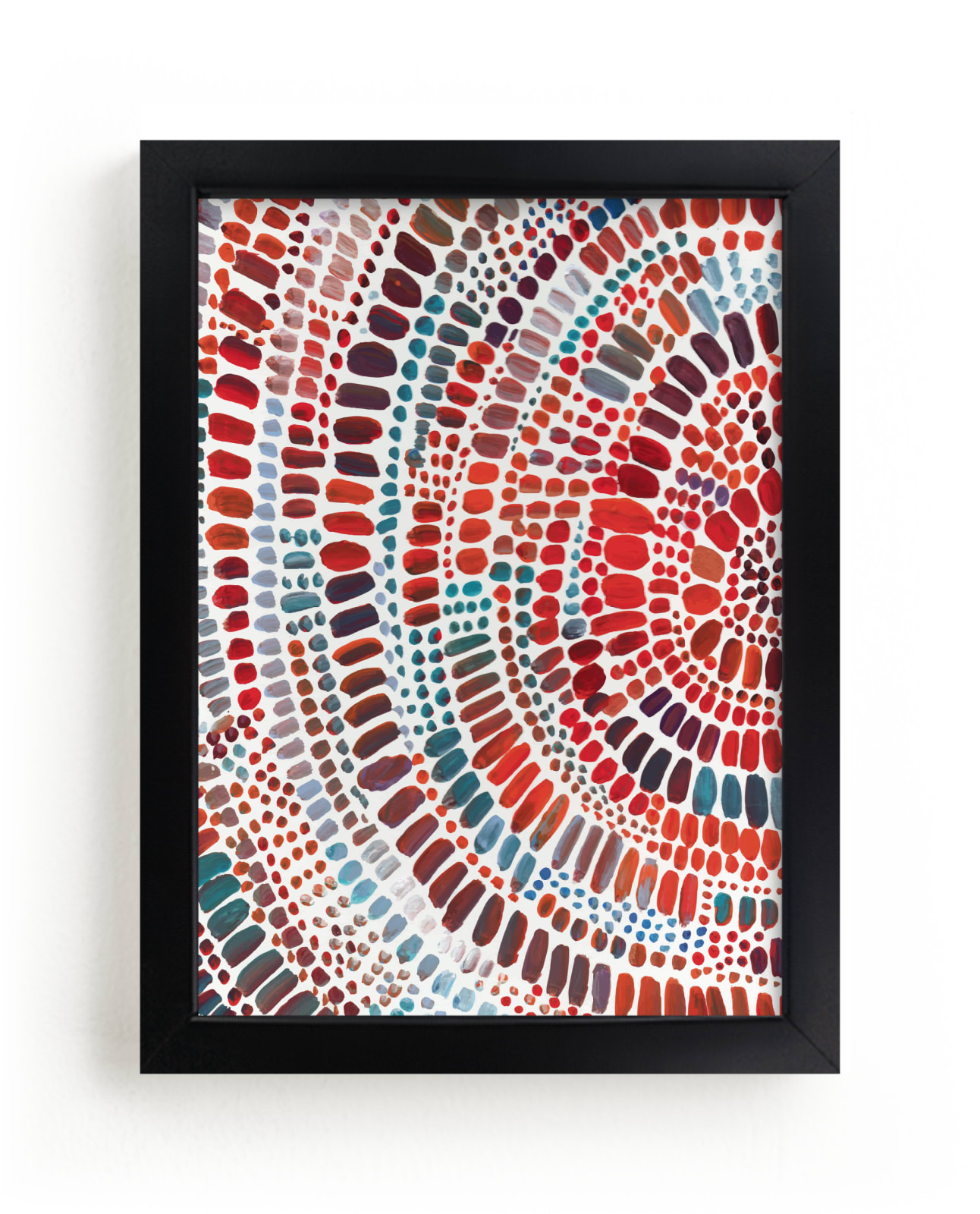 "Fire Ripple Drop" - Open Edition Fine Art Print by Holly Royval in beautiful frame options and a variety of sizes.