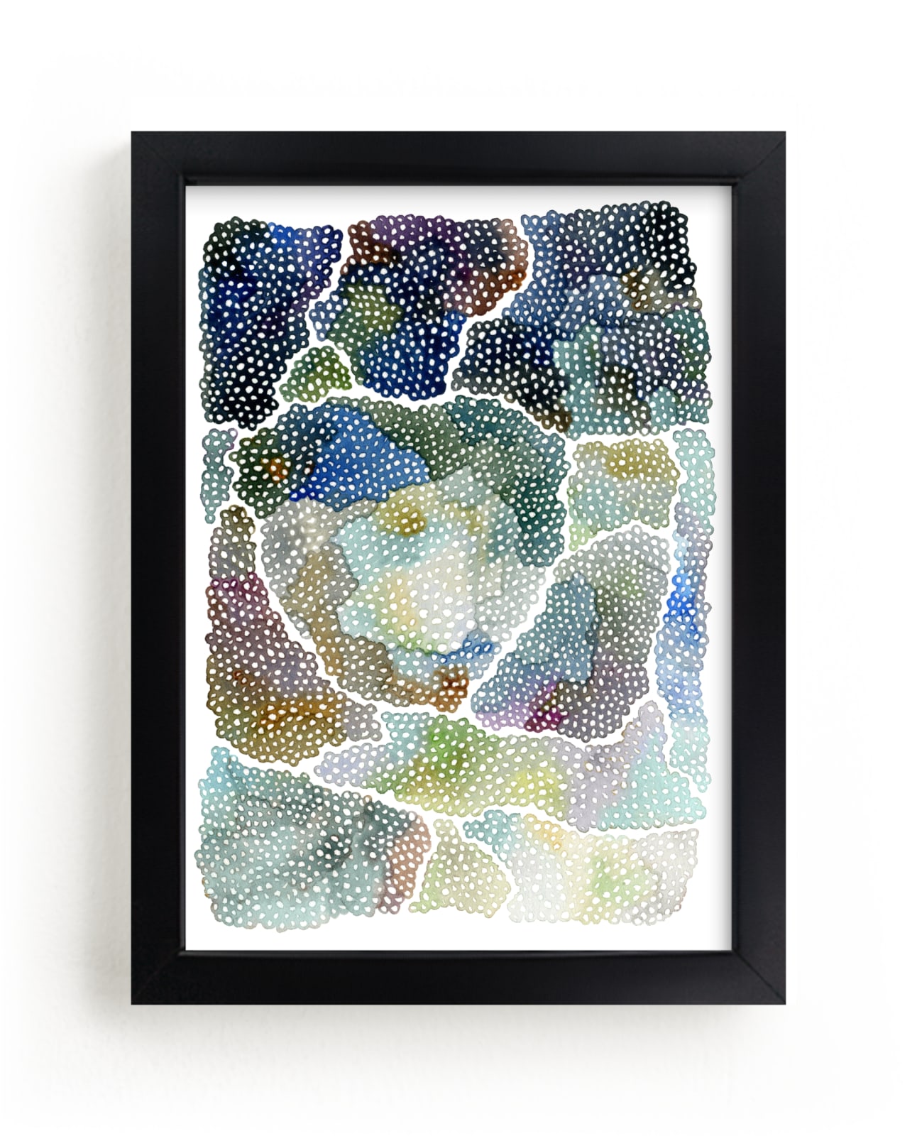 "freckle topography II" - Open Edition Fine Art Print by Kelly Place in beautiful frame options and a variety of sizes.