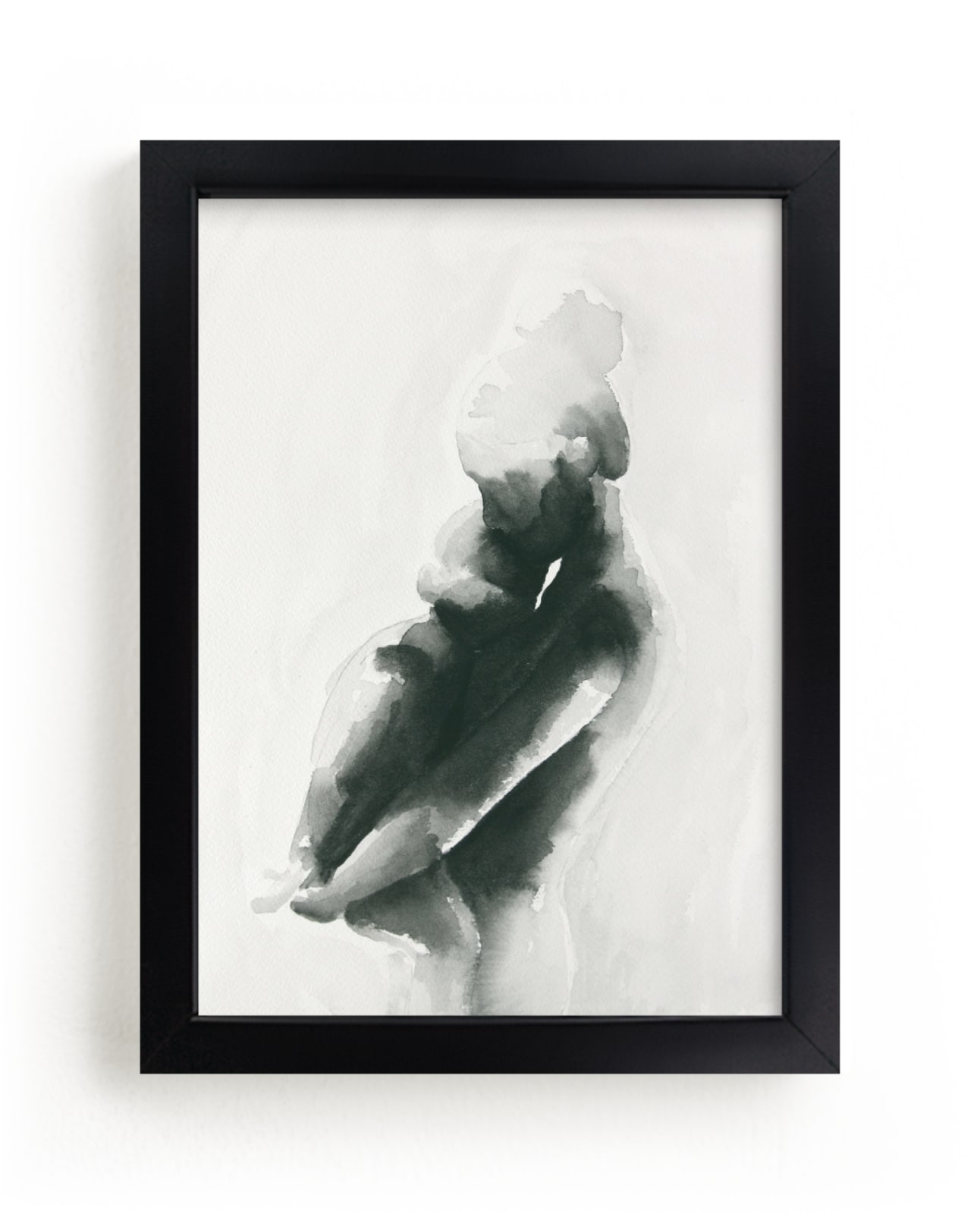 "Mother Embrace Color" - Open Edition Fine Art Print by Kate Ahn in beautiful frame options and a variety of sizes.