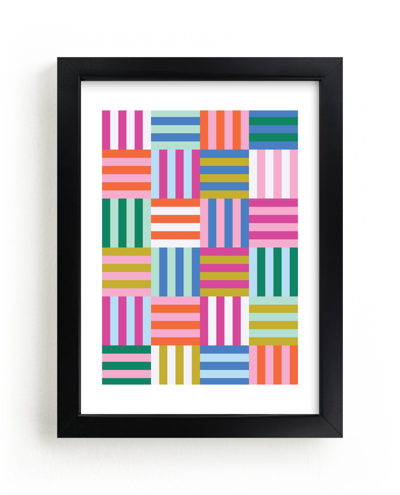 "Not your average checkers" - Limited Edition Art Print by Ashes and Ivy Studio in beautiful frame options and a variety of sizes.