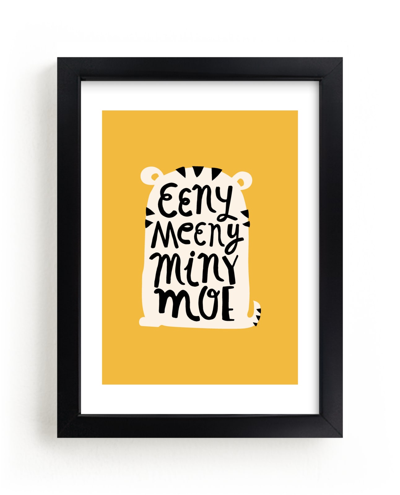 "Eeny Meeny" - Limited Edition Art Print by Ariel Rutland in beautiful frame options and a variety of sizes.