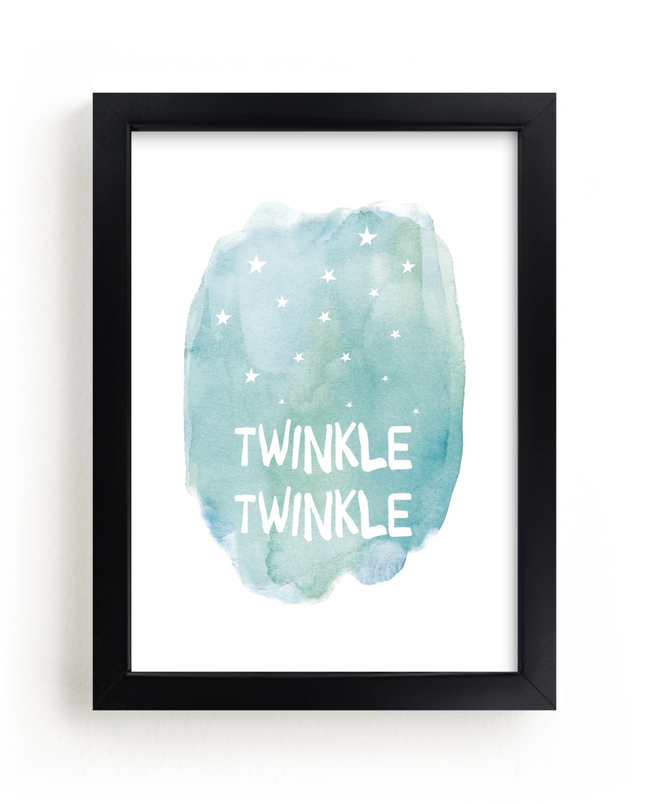 "Twinkle Twinkle" - Limited Edition Art Print by Amy Hall in beautiful frame options and a variety of sizes.