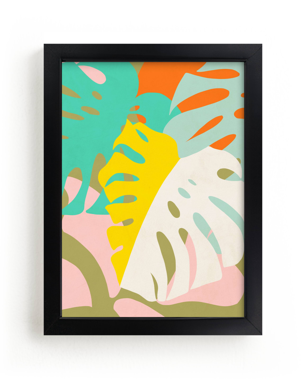 "Tropical Vibes" - Limited Edition Art Print by Dominique Vari in beautiful frame options and a variety of sizes.