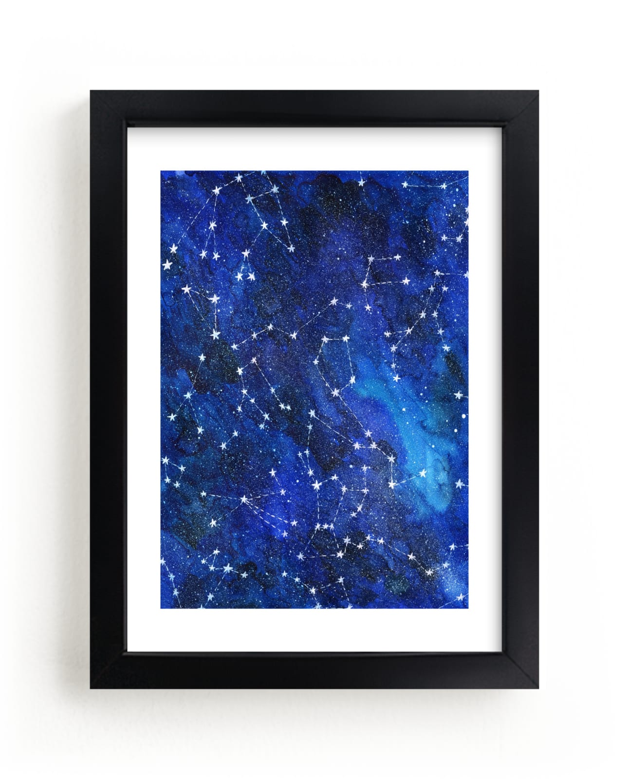 "Constellations" - Limited Edition Art Print by Alexandra Dzh in beautiful frame options and a variety of sizes.