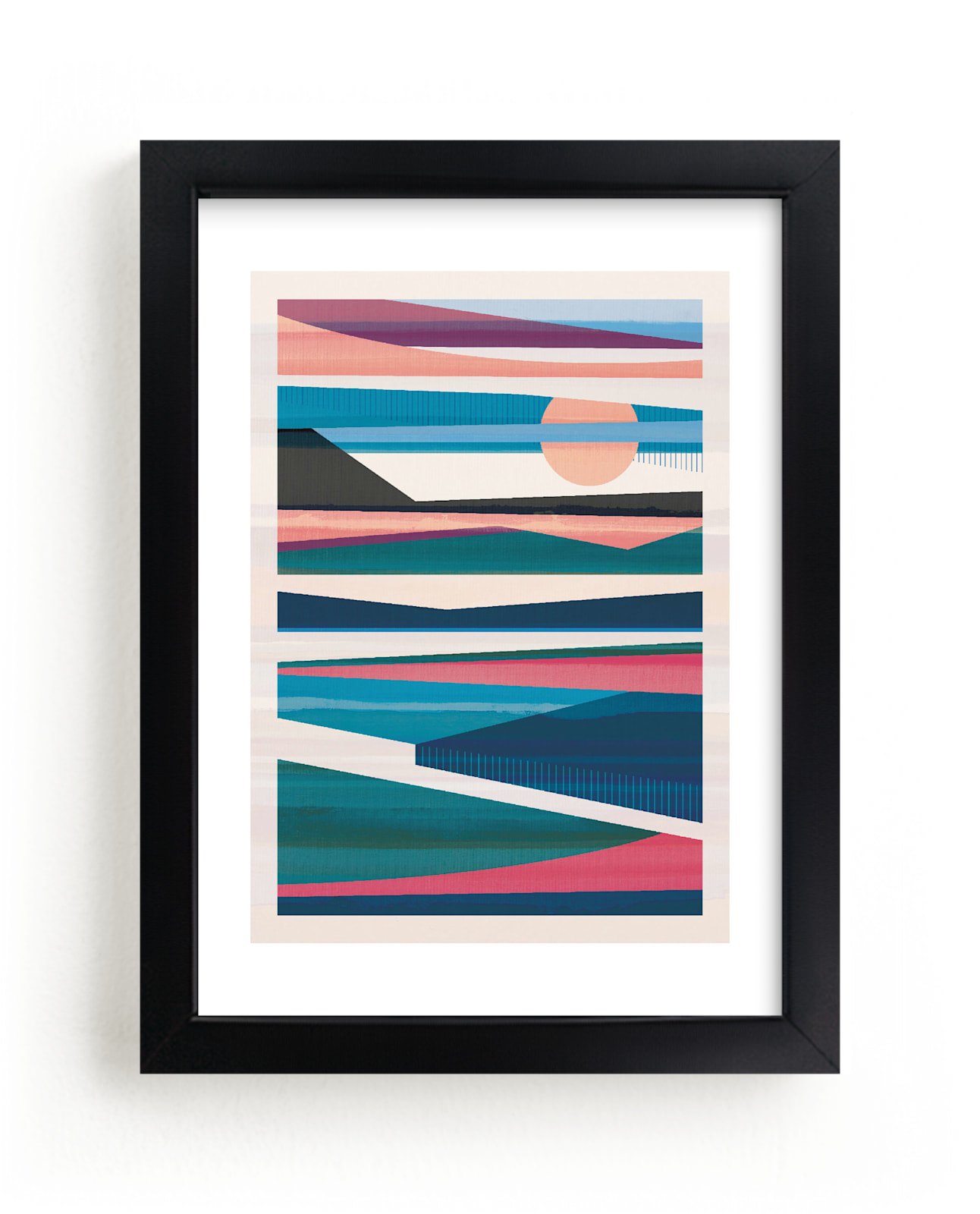 "Viewpoint" - Limited Edition Art Print by Jen Florentine in beautiful frame options and a variety of sizes.