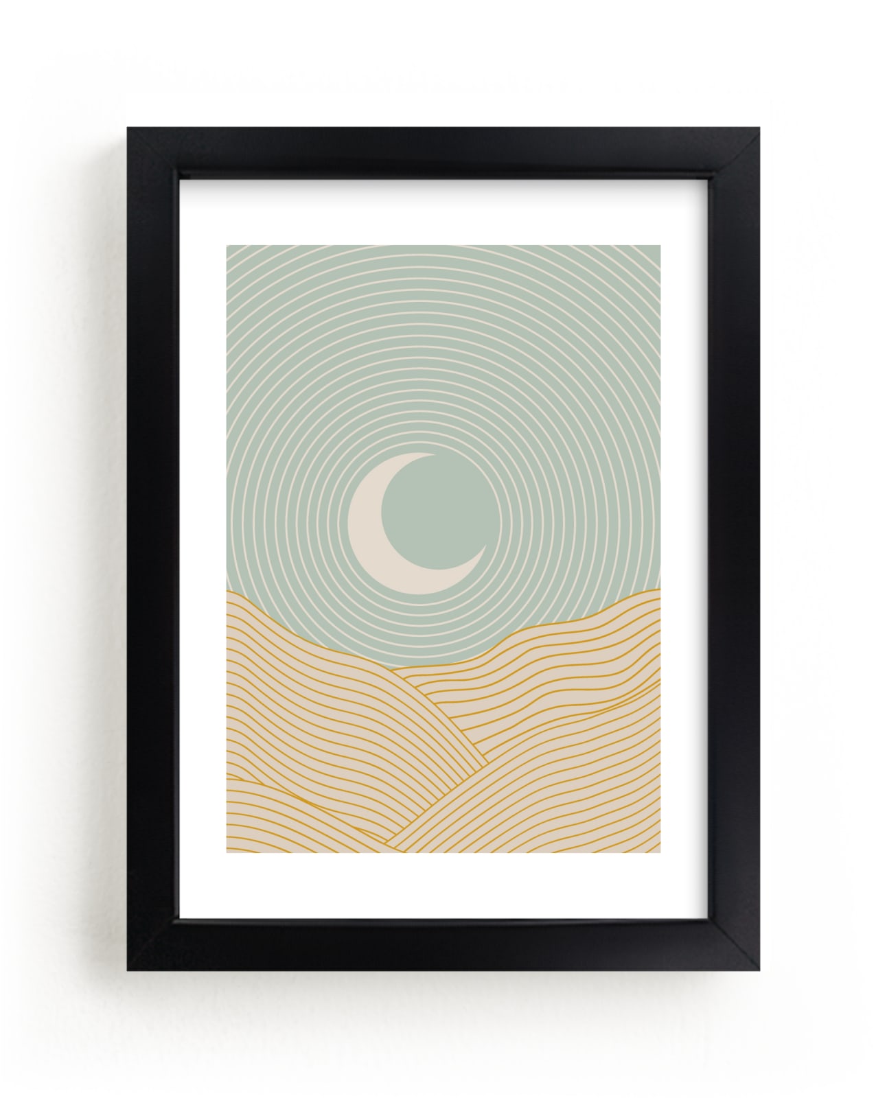 "Sun and Moon II" by Zani van Zyl in beautiful frame options and a variety of sizes.