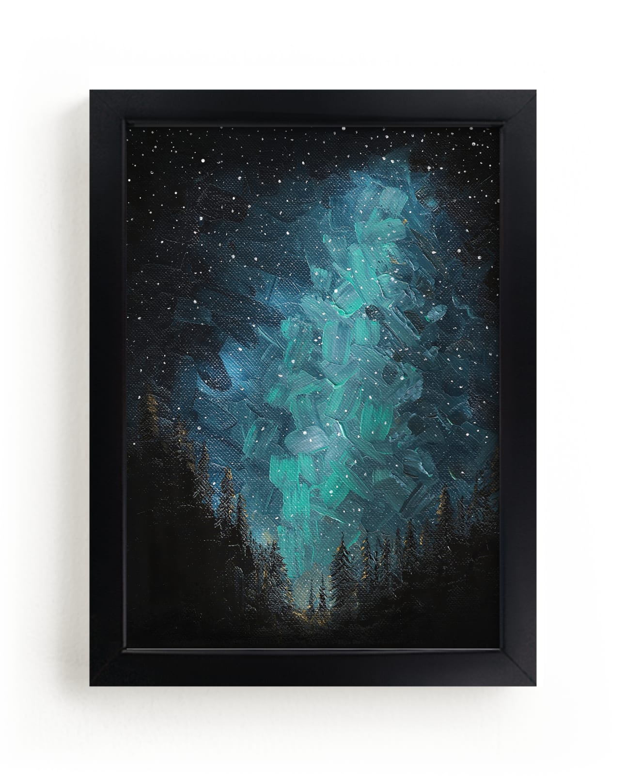 "Northern Light" - Art Print by The Tattered Traveler in beautiful frame options and a variety of sizes.