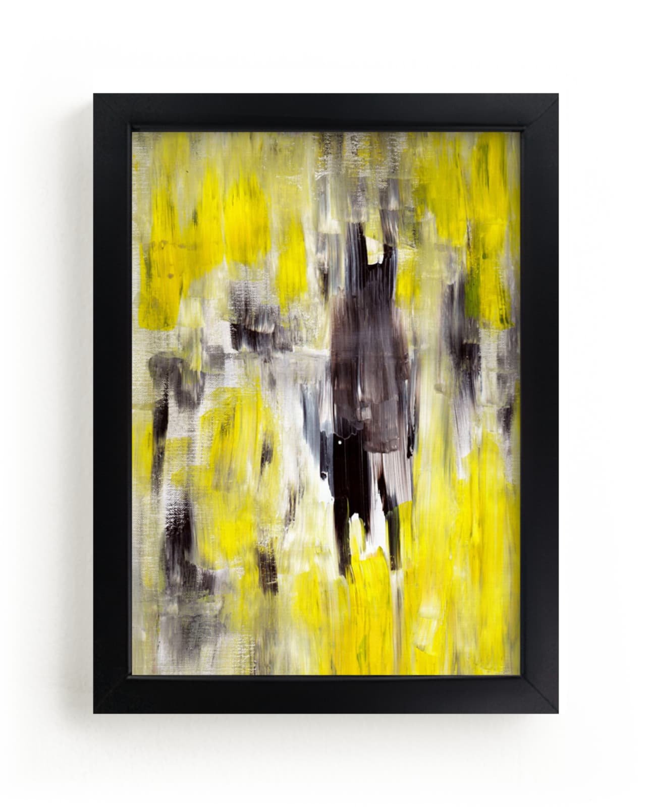 "Lemon Burst" - Art Print by Ilana Greenberg in beautiful frame options and a variety of sizes.
