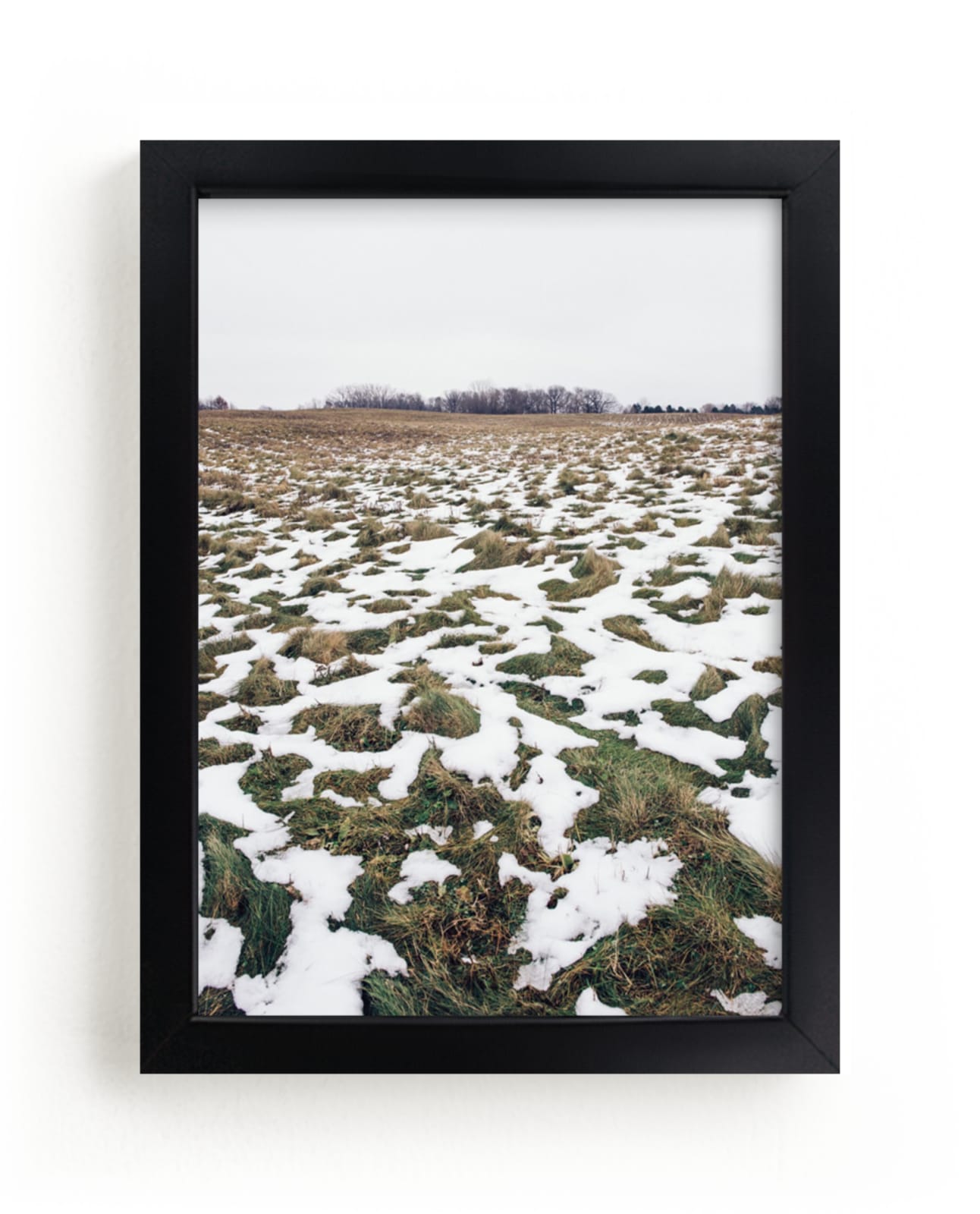 "Breaking Winter" - Art Print by Kamala Nahas in beautiful frame options and a variety of sizes.