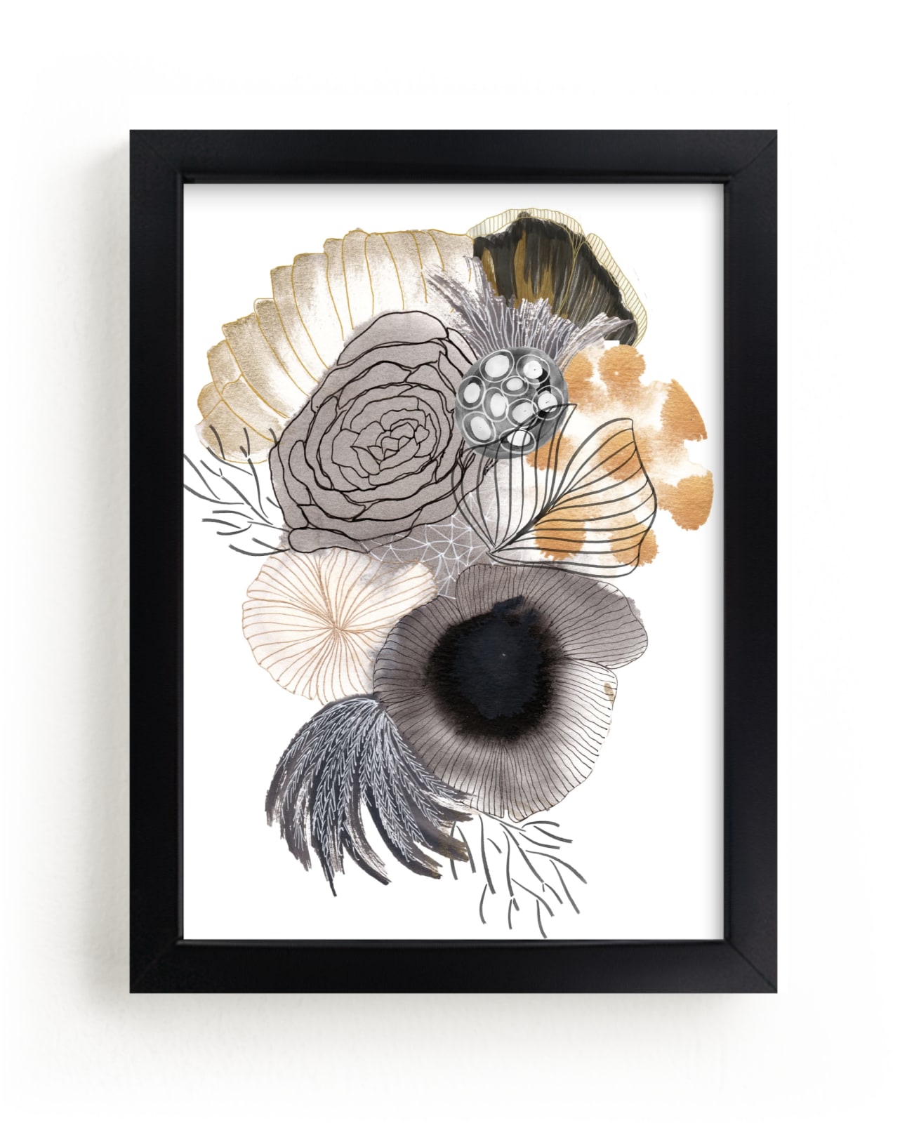 "From the Ashes" - Art Print by Maggie Ramirez Burns in beautiful frame options and a variety of sizes.