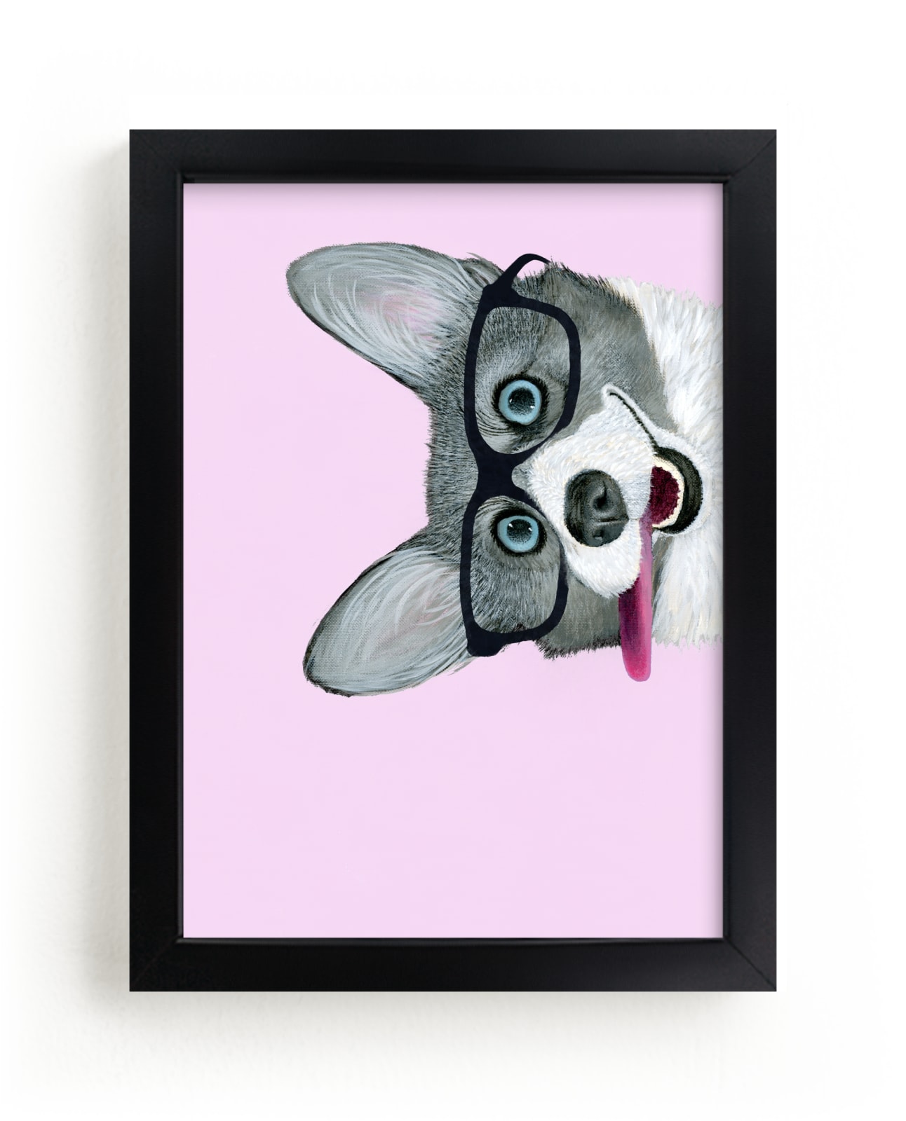 "photobomb" - Art Print by Deborah Chou in beautiful frame options and a variety of sizes.