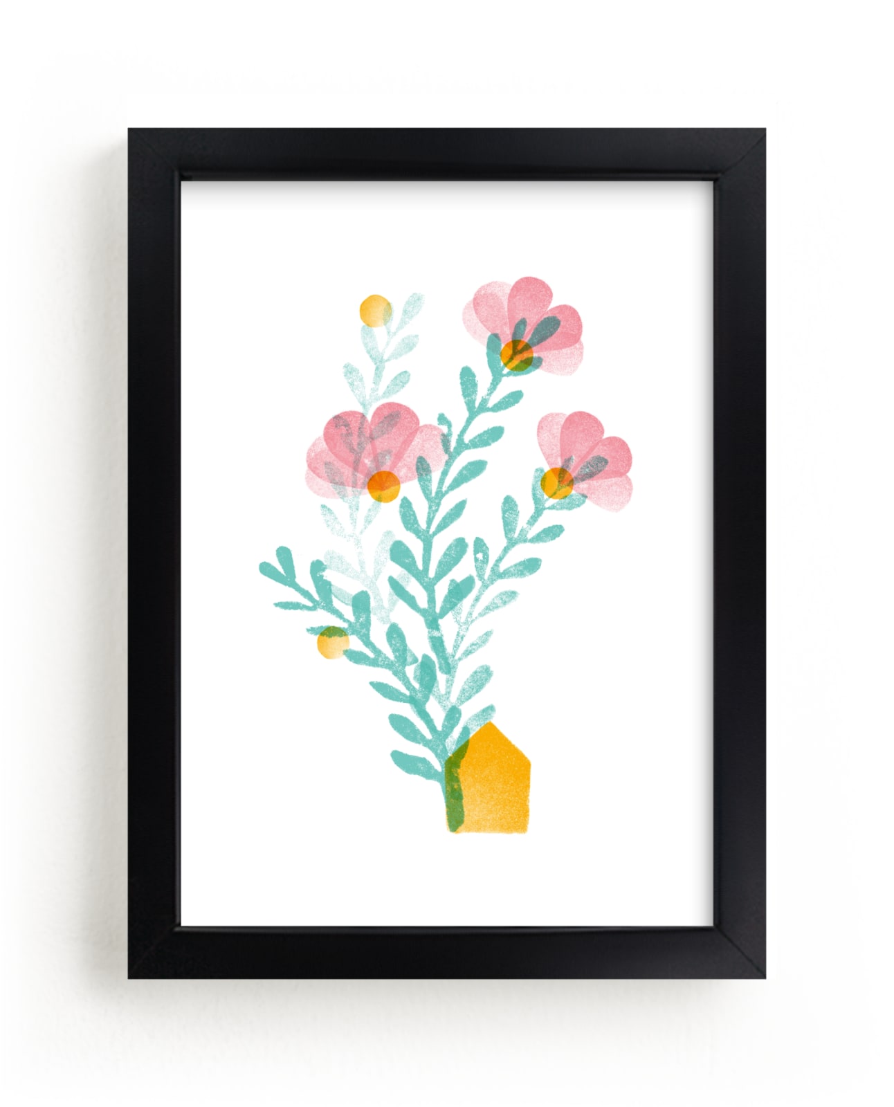 "Nurturing Home" - Art Print by Silvana Pacheco in beautiful frame options and a variety of sizes.