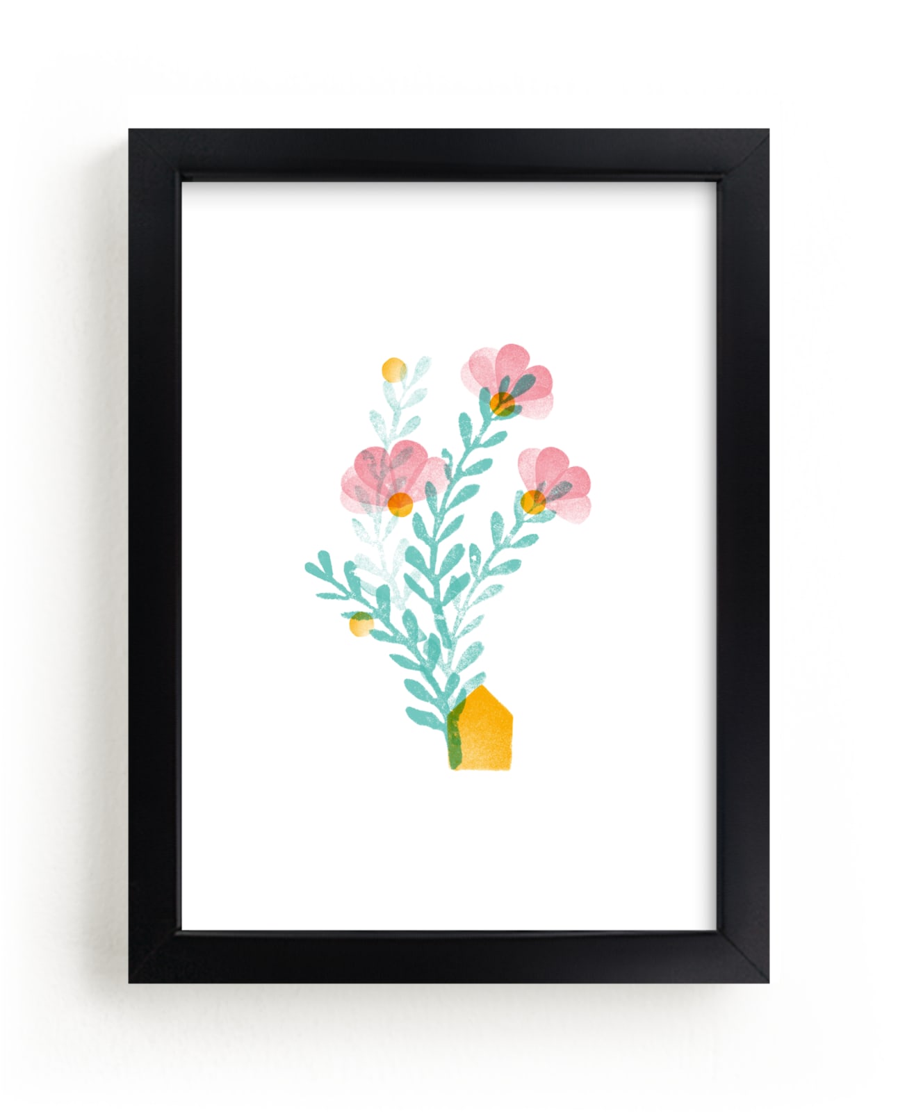"Nurturing Home" - Art Print by Silvana Pacheco in beautiful frame options and a variety of sizes.