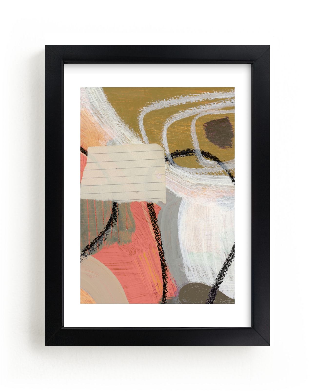 "Extract 7" - Art Print by Bethania Lima in beautiful frame options and a variety of sizes.