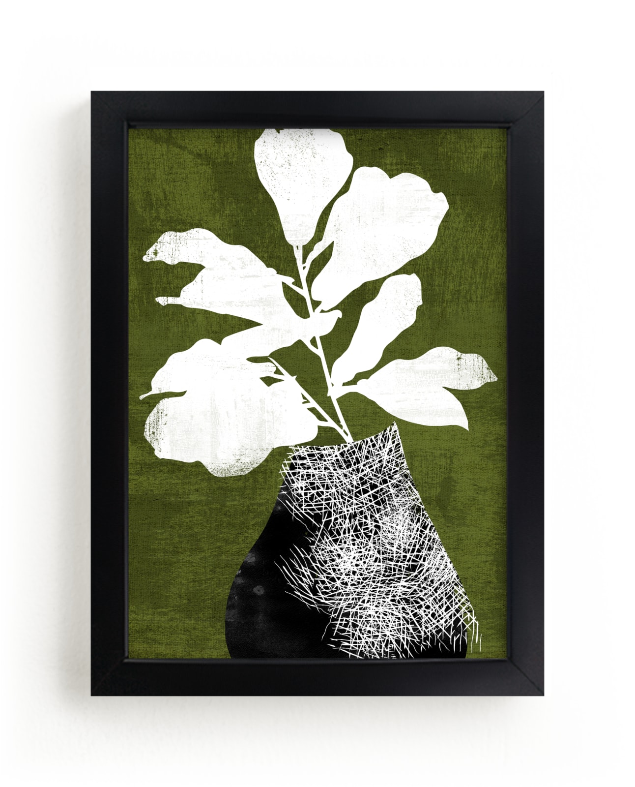 "Fig Silhouette" by Tanya Lee Design in beautiful frame options and a variety of sizes.