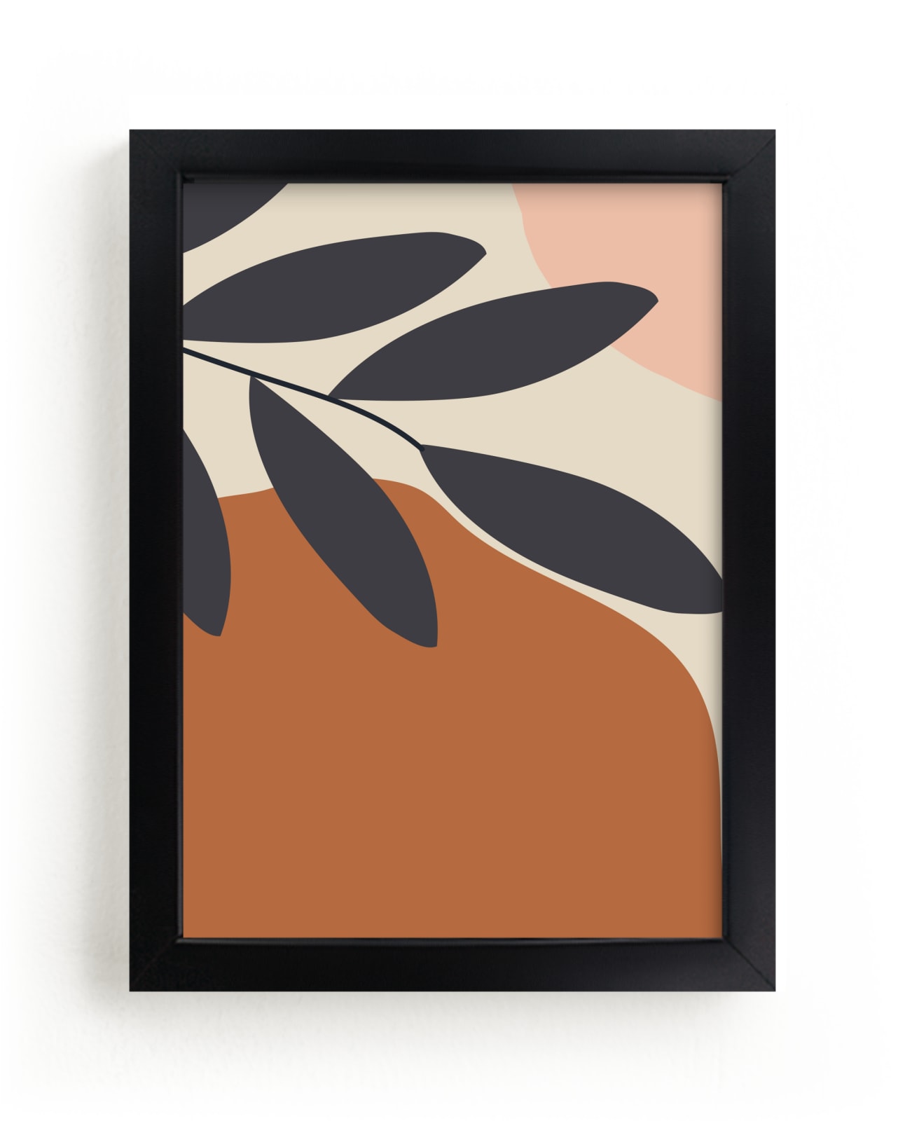 "Botanical Abstract No. 2" by MinimalType in beautiful frame options and a variety of sizes.