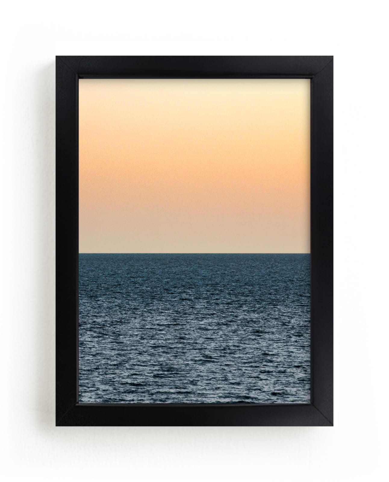 "Peach without a Beach" by AMANDA LOMAX in beautiful frame options and a variety of sizes.