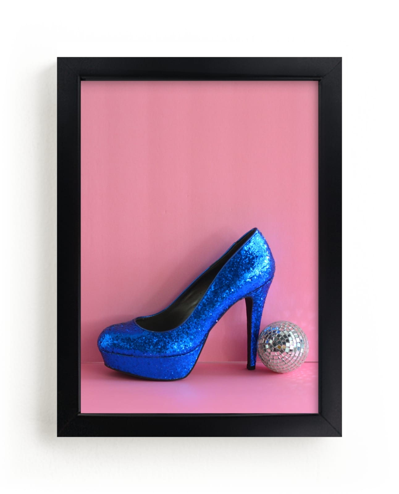 "Disco Girl" by Jonathan Brooks in beautiful frame options and a variety of sizes.