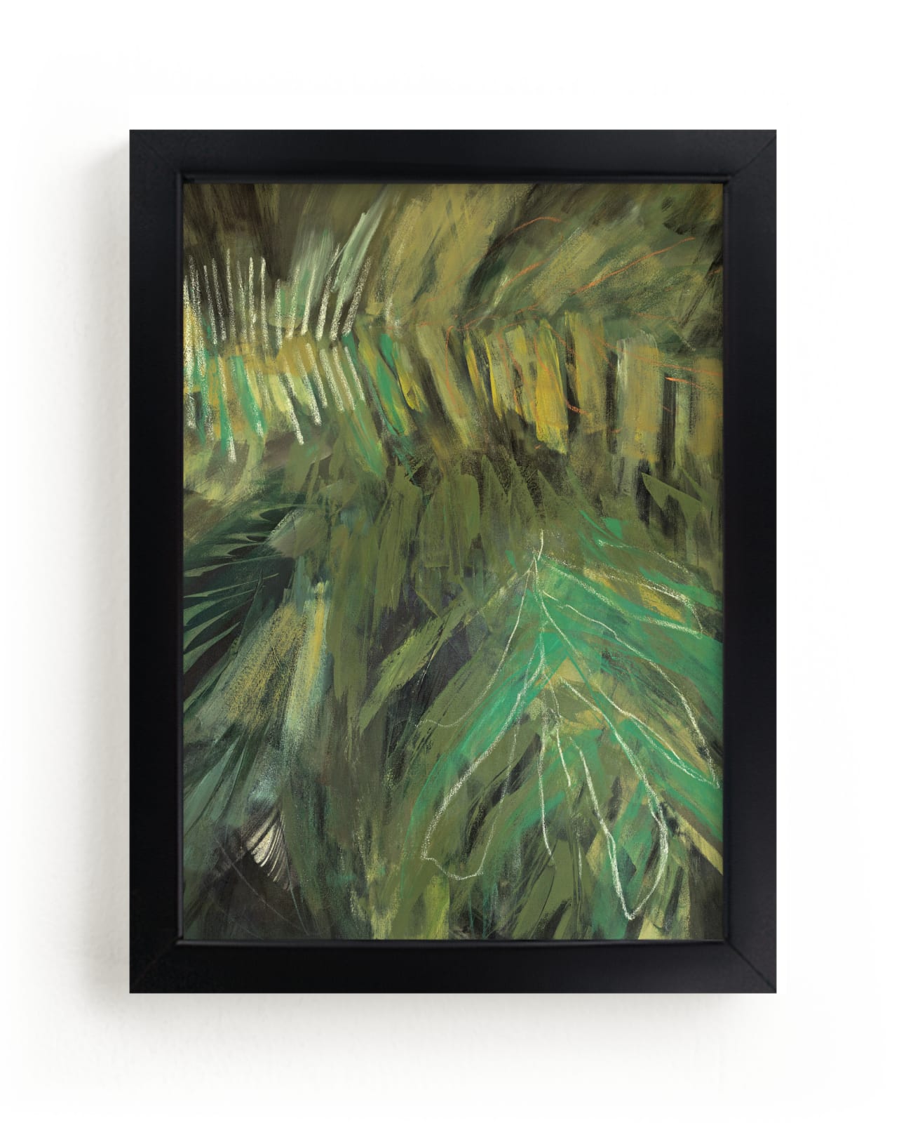 "Between Two Ferns" by Stacy Kron in beautiful frame options and a variety of sizes.