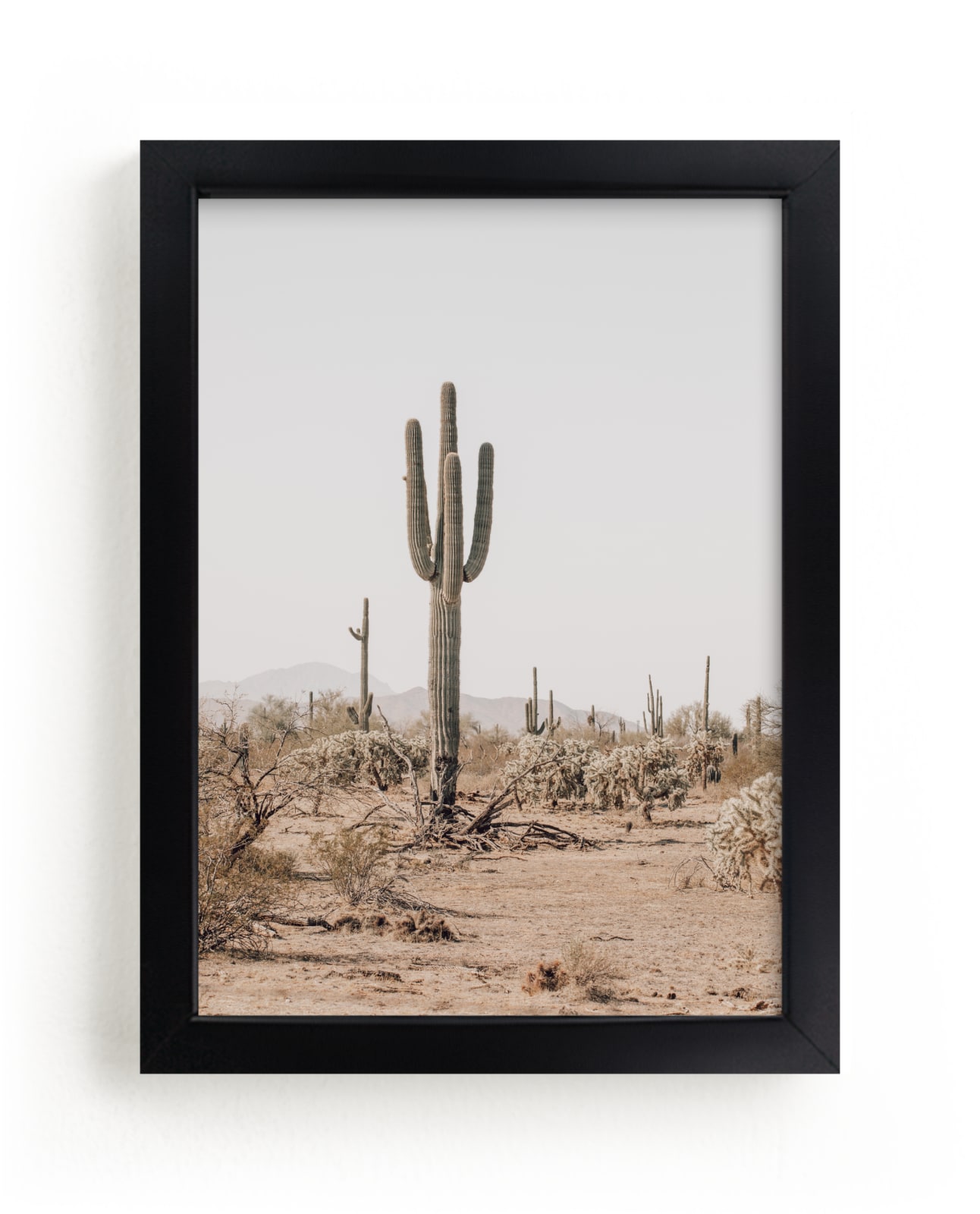 "Mighty Saguaro" by Janet Cruz in beautiful frame options and a variety of sizes.