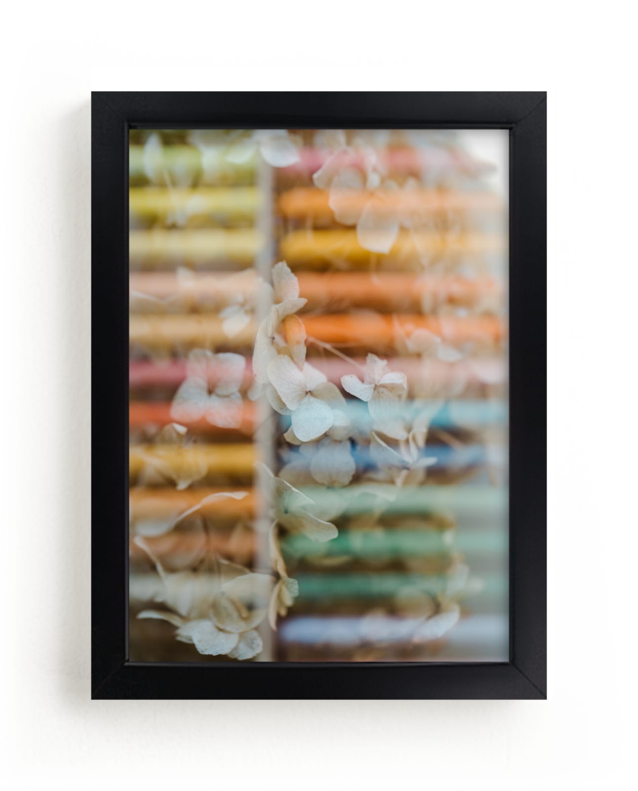 "Color and Memory" by Helen Makadia in beautiful frame options and a variety of sizes.