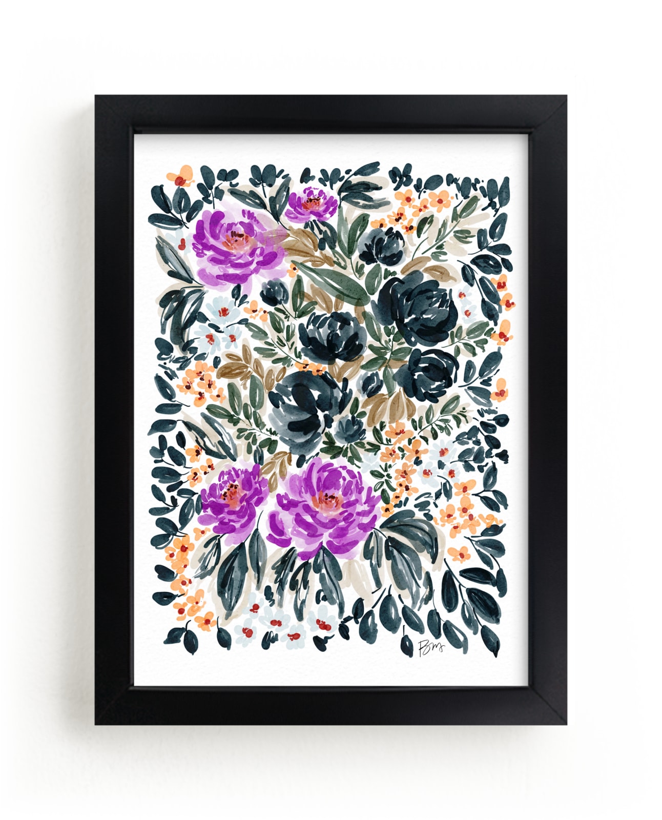 "Garden Dance" by Britt Mills in beautiful frame options and a variety of sizes.
