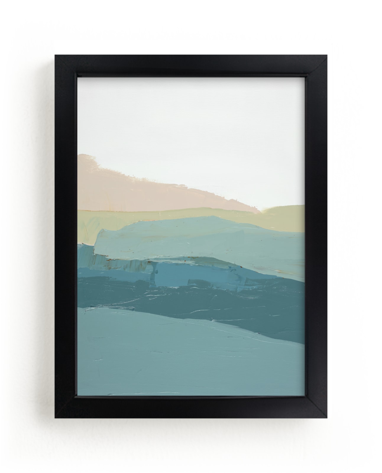 "Pastel Seascape" by Caryn Owen in beautiful frame options and a variety of sizes.