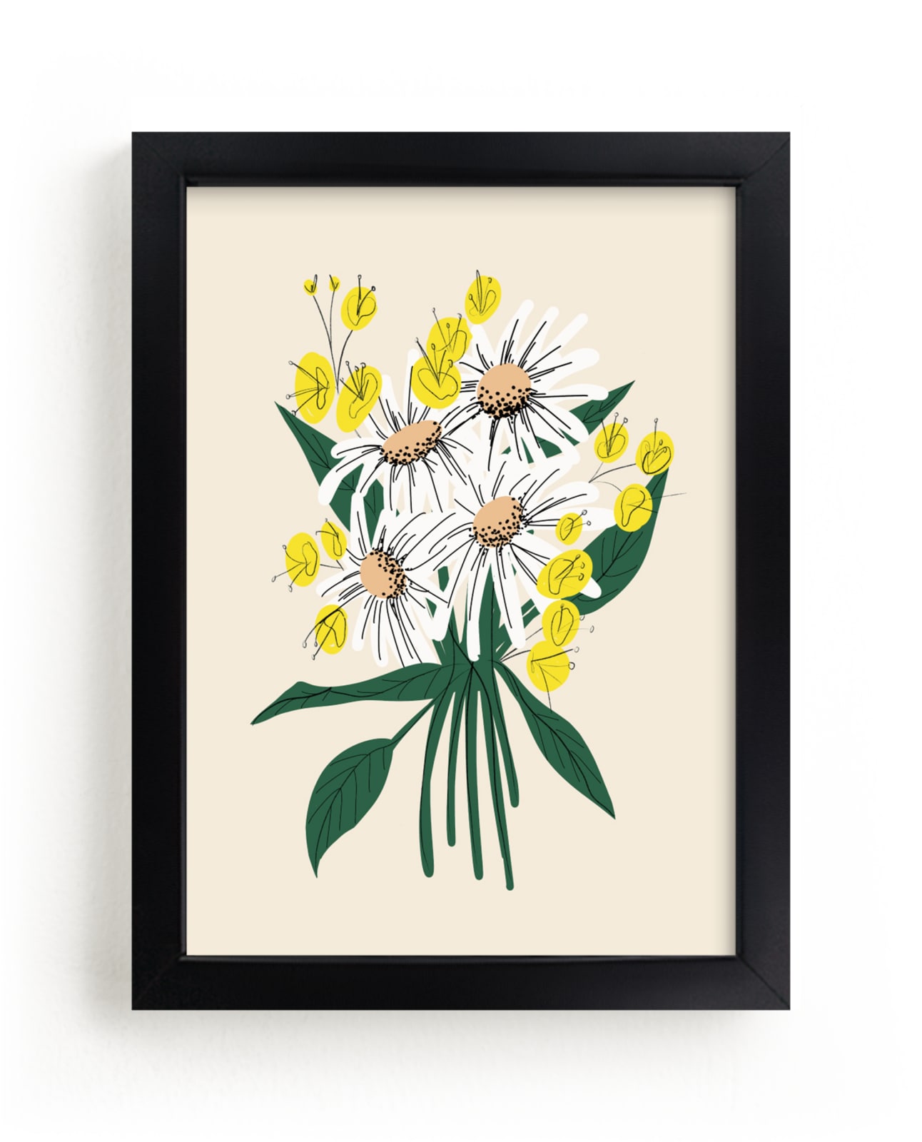 "Daisy Bunch" by Haley Warner in beautiful frame options and a variety of sizes.