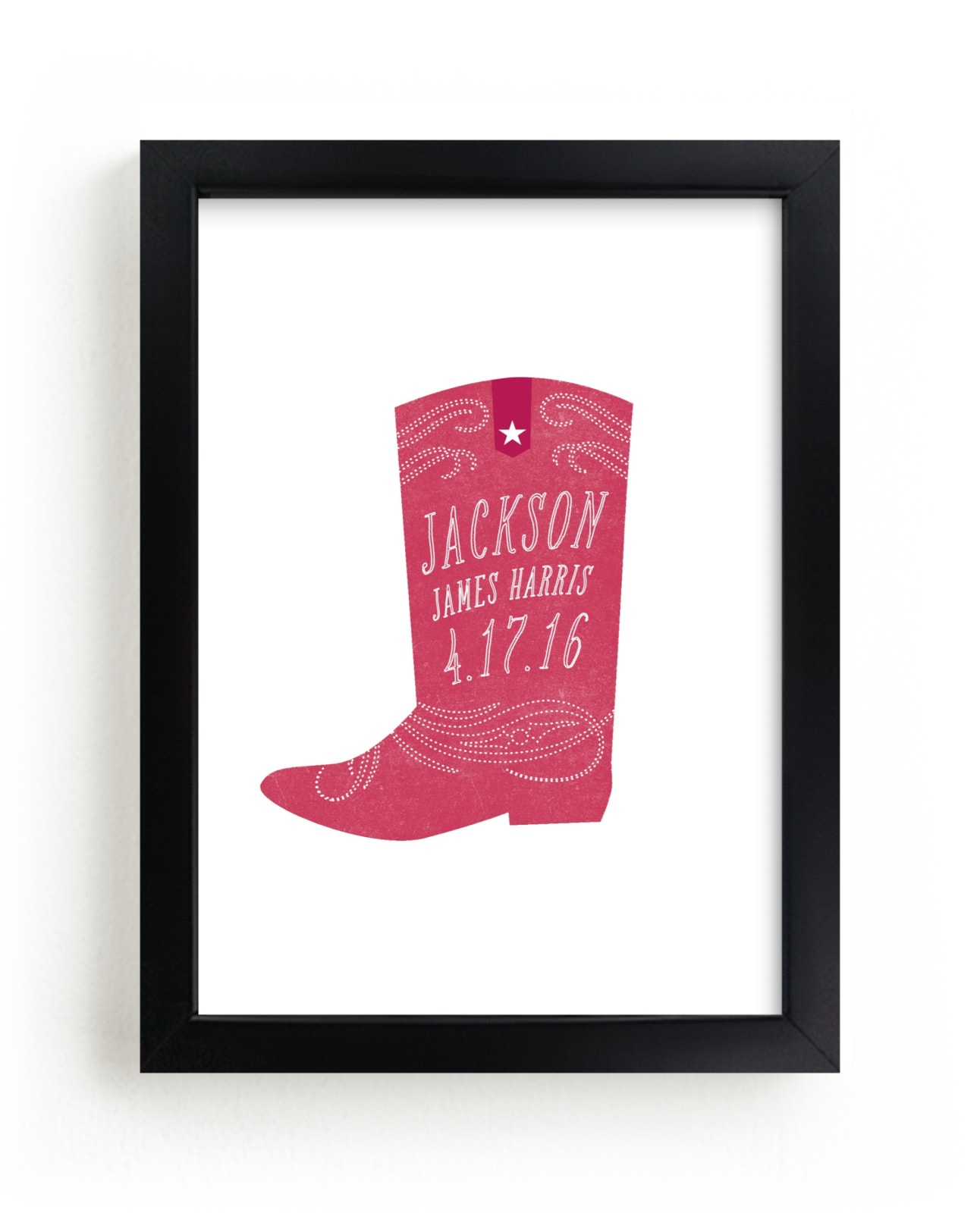 "Giddyup" - Nursery Custom Art Print by Olivia Raufman in beautiful frame options and a variety of sizes.
