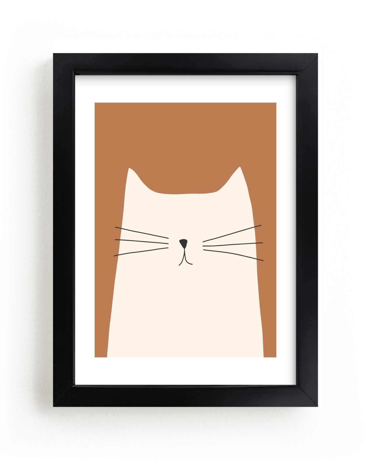 "House Cat" - Limited Edition Art Print by Coit Creative in beautiful frame options and a variety of sizes.