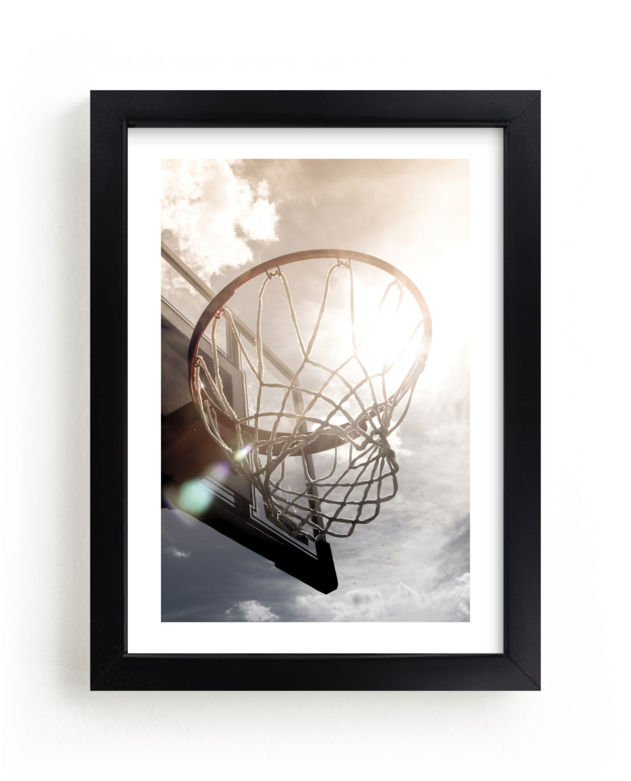"Hoop Sunflare" by Beth Murphy in beautiful frame options and a variety of sizes.