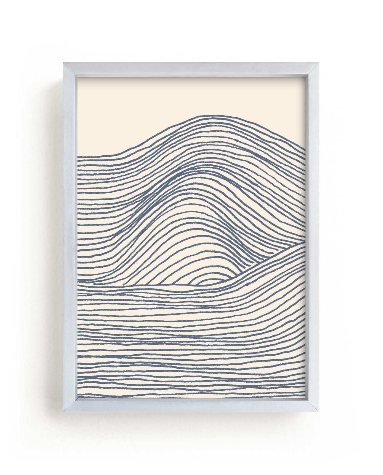 "Rolling Waves I" - Limited Edition Art Print by Jayne Alfieri in beautiful frame options and a variety of sizes.