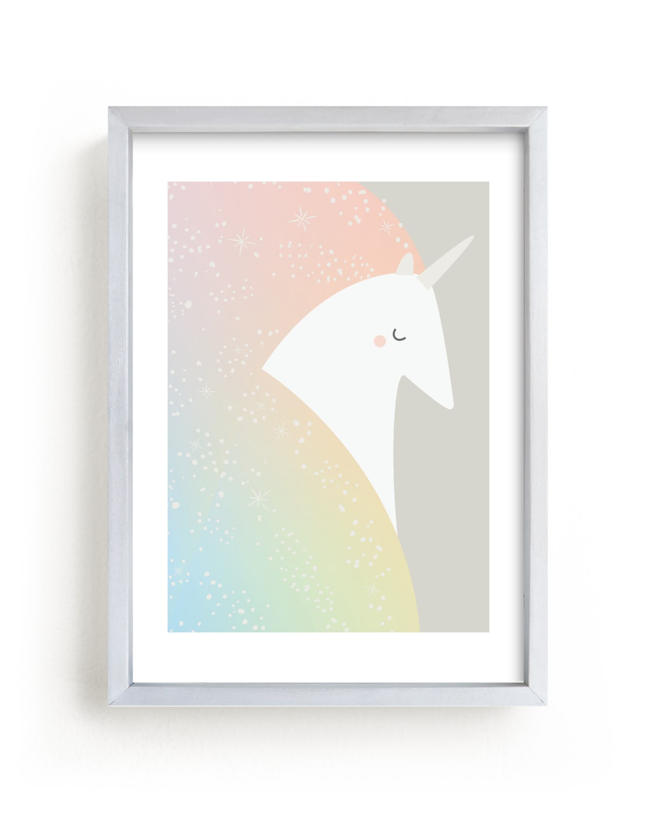 "Unicorn" - Limited Edition Art Print by Lori Wemple in beautiful frame options and a variety of sizes.