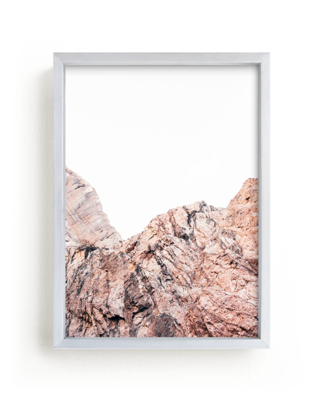 "Painted Canyon 5" - Art Print by Kamala Nahas in beautiful frame options and a variety of sizes.