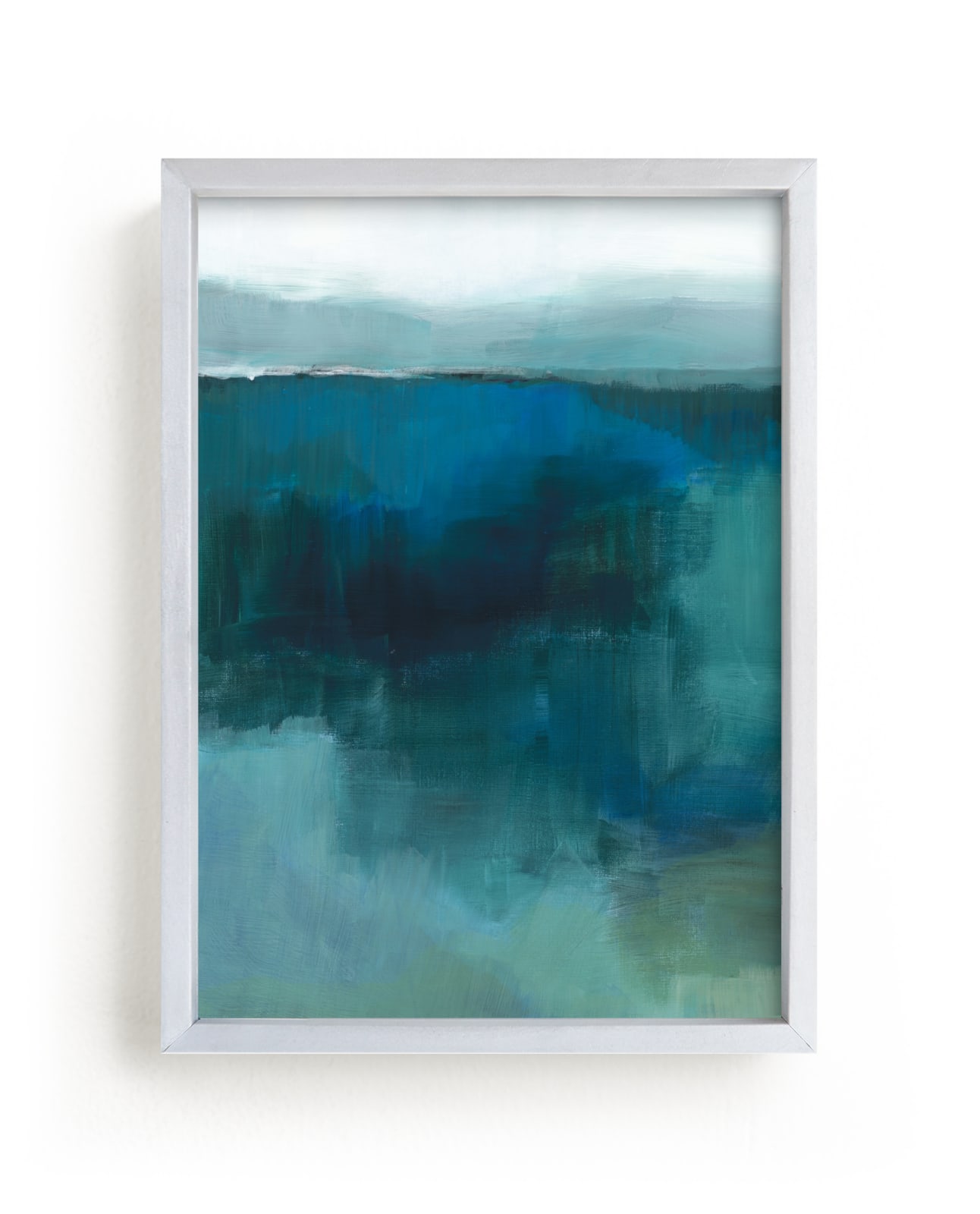 "Blue Marshland" by AlisonJerry in beautiful frame options and a variety of sizes.