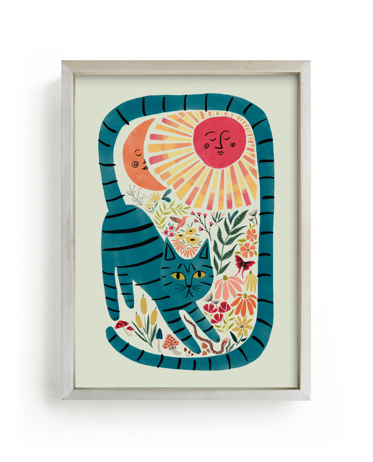 "Synchronized Nature" - Limited Edition Art Print by Megan Zang in beautiful frame options and a variety of sizes.