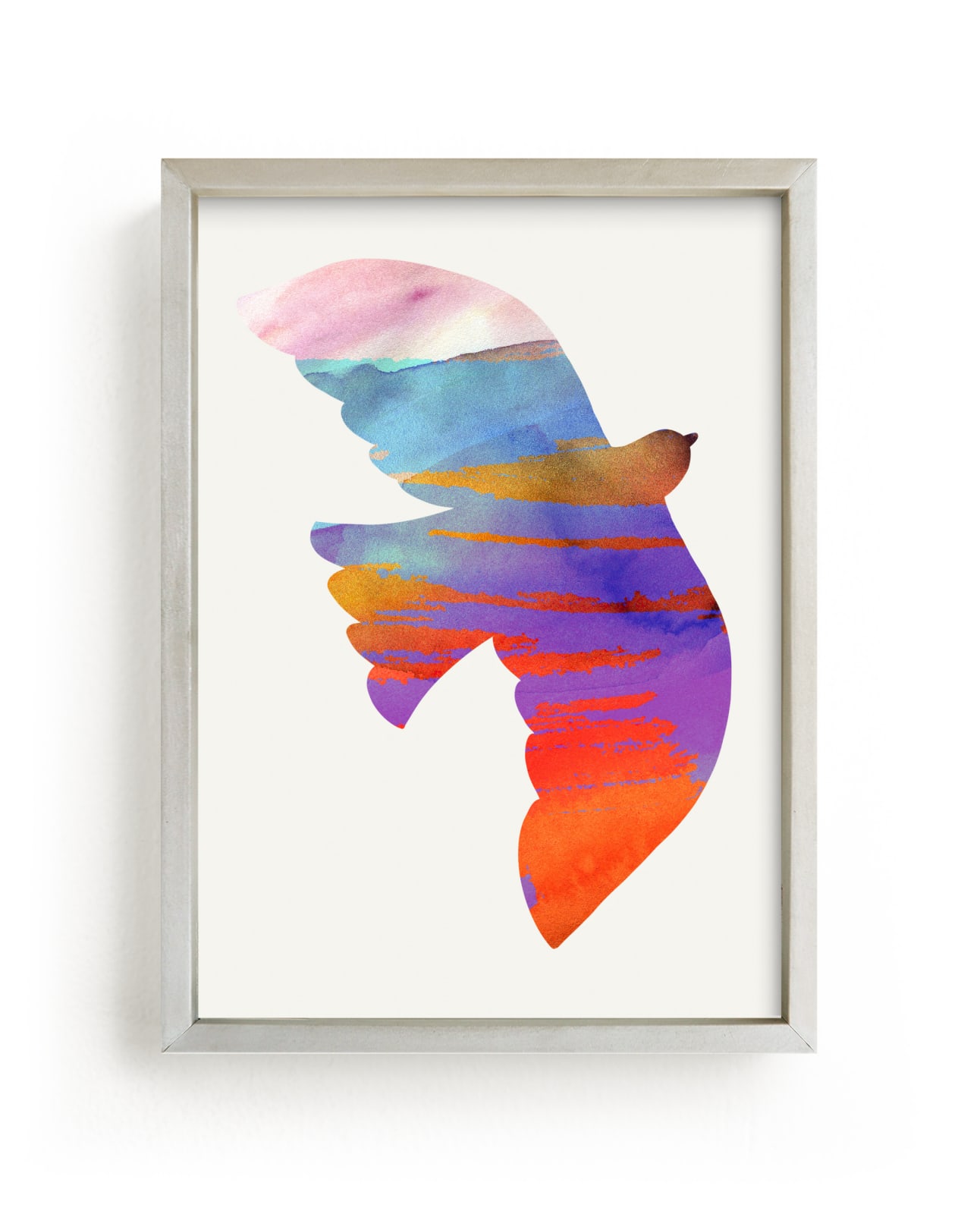 "Peace" - Limited Edition Art Print by Alexandra Dzh in beautiful frame options and a variety of sizes.