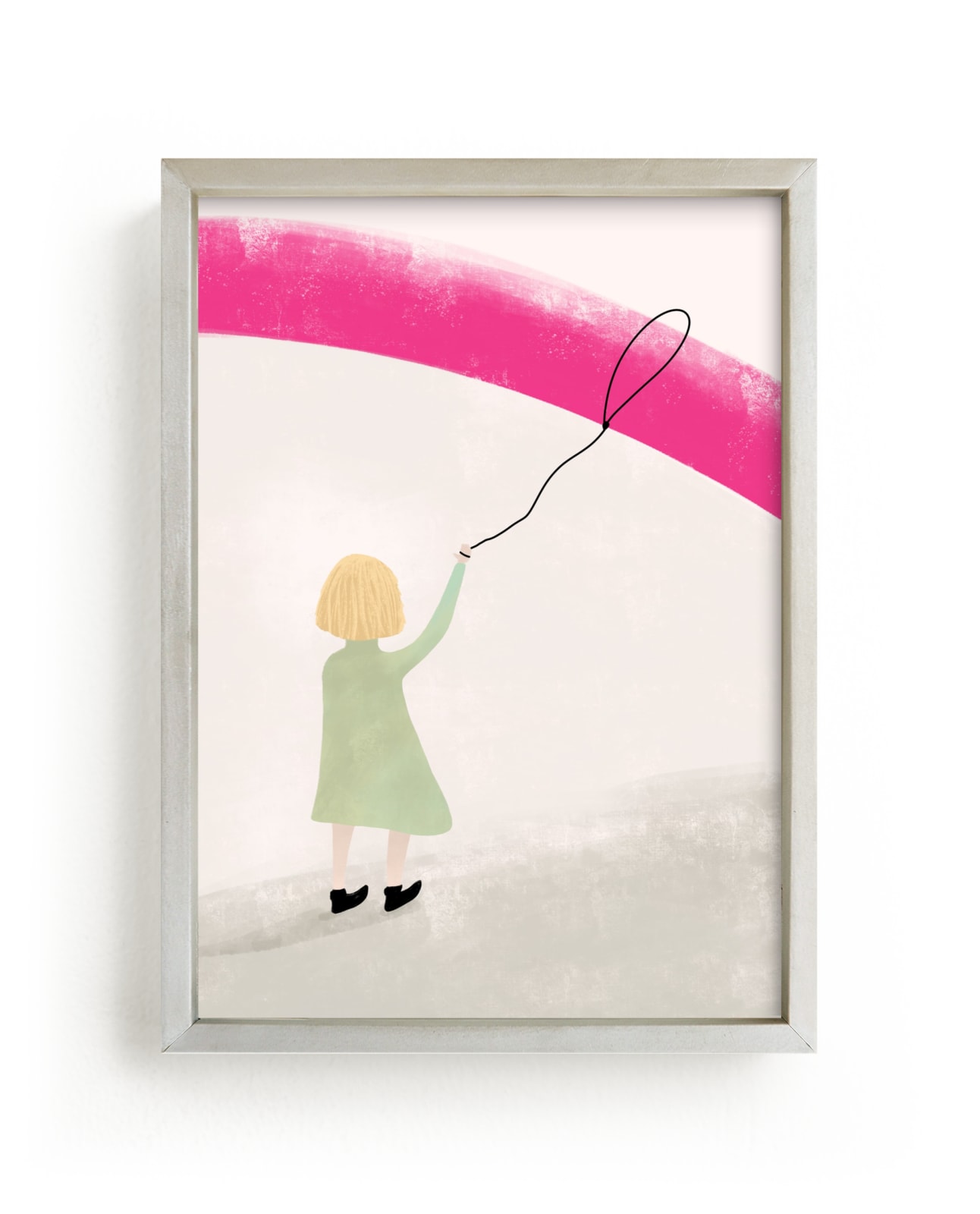 "Lasso the rainbow I" - Limited Edition Art Print by Maja Cunningham in beautiful frame options and a variety of sizes.