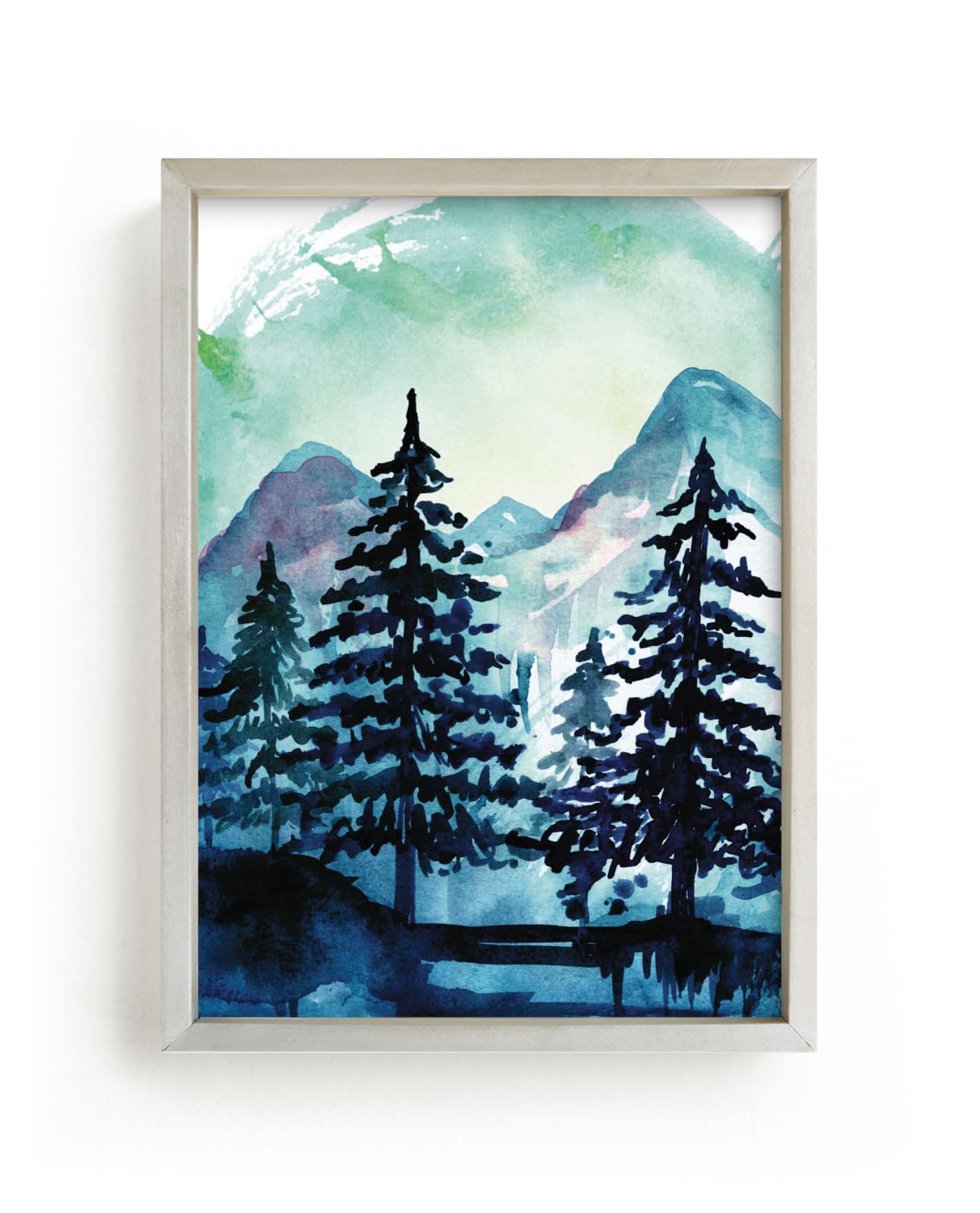 "Into the Woods" - Limited Edition Art Print by Kelsey McNatt in beautiful frame options and a variety of sizes.