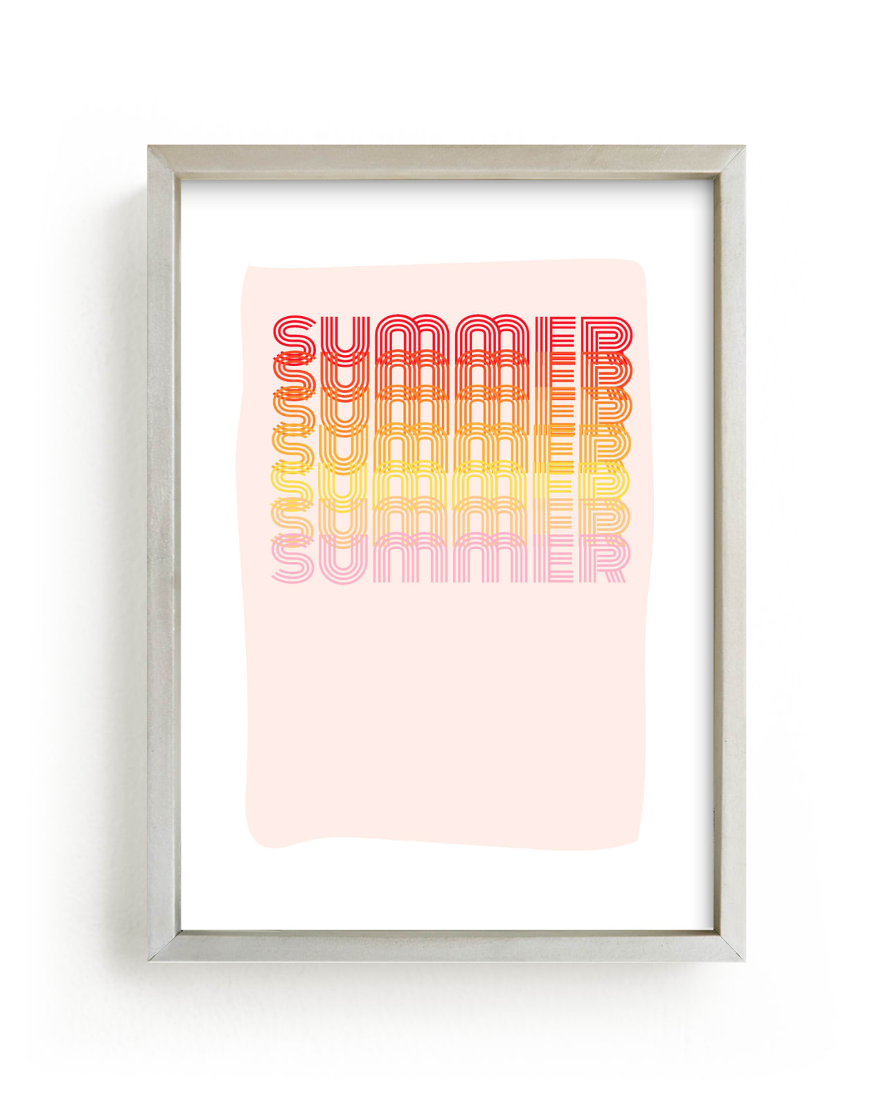 "Retro Summer" - Limited Edition Art Print by Kisco Print Shop in beautiful frame options and a variety of sizes.