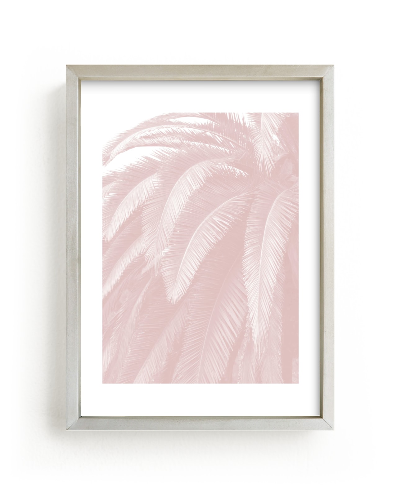 "Soft Palm Top" - Limited Edition Art Print by Owl and Toad in beautiful frame options and a variety of sizes.