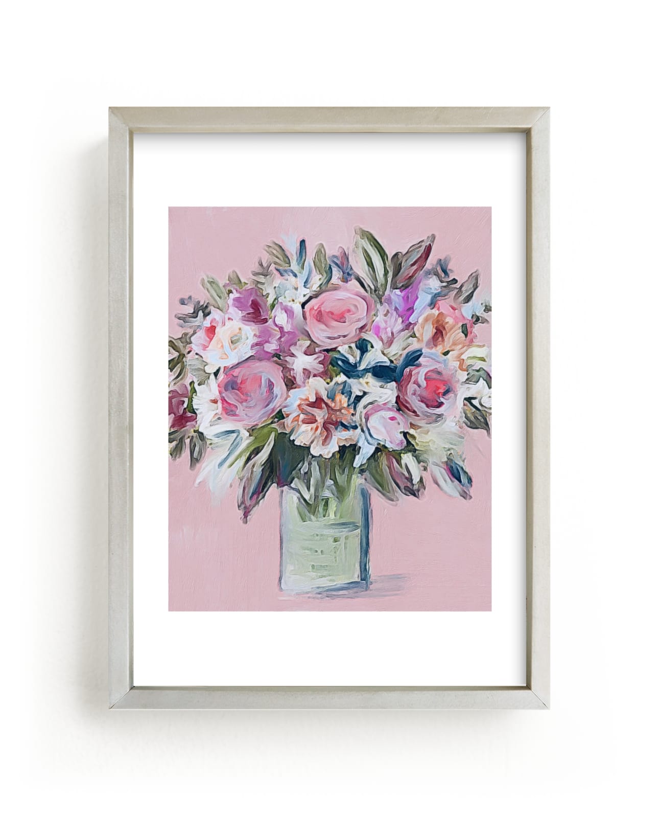 "La Fleur" - Limited Edition Art Print by Lindsay Kelly Art in beautiful frame options and a variety of sizes.