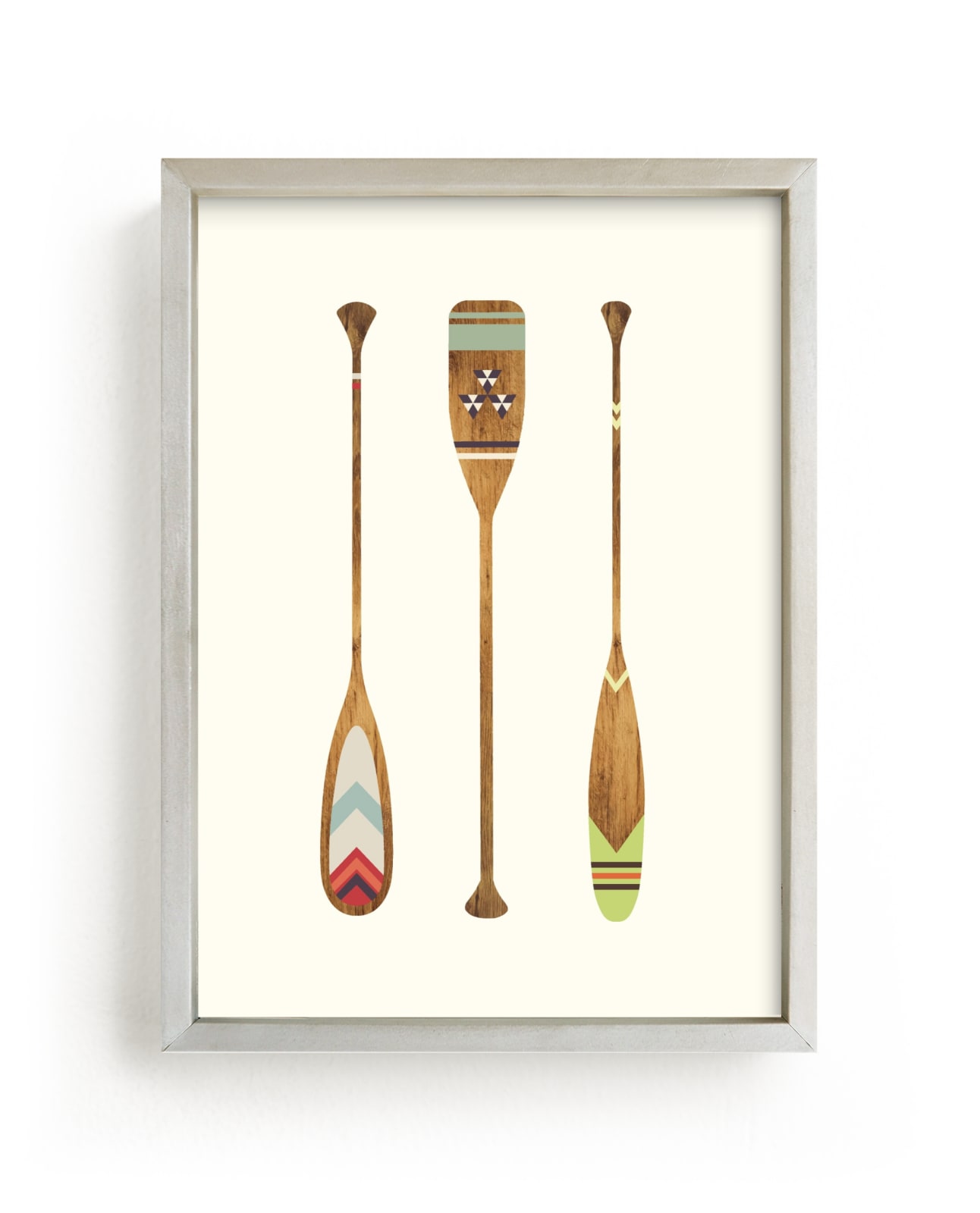 "Let's Get Paddles" - Limited Edition Art Print by SUWACHI in beautiful frame options and a variety of sizes.