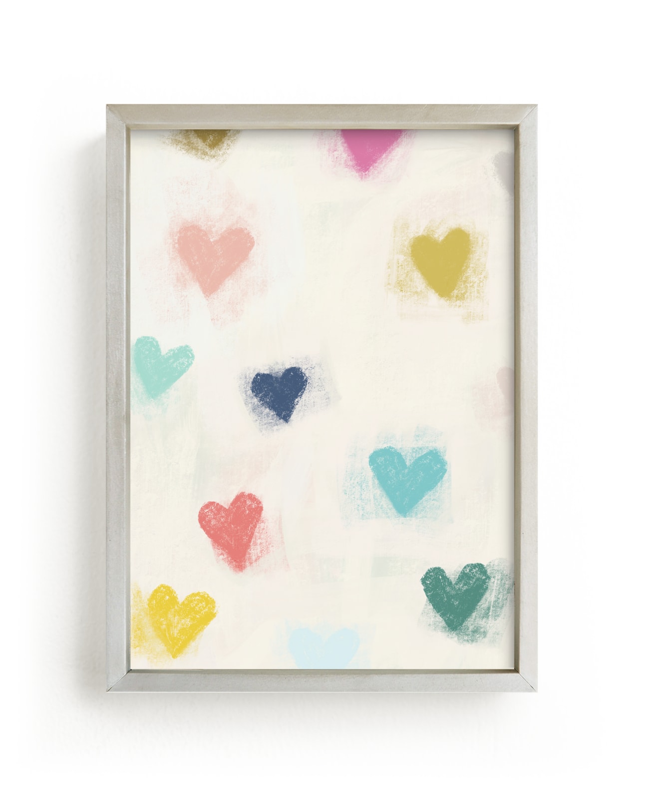 "Our Hearts" by Yaling Hou Suzuki in beautiful frame options and a variety of sizes.