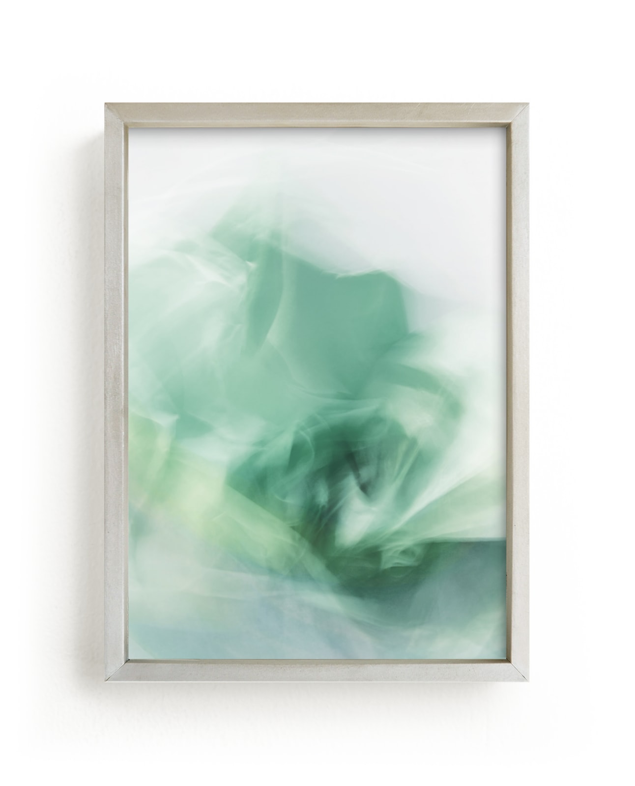 "Green Swell" - Art Print by Karen Kardatzke in beautiful frame options and a variety of sizes.