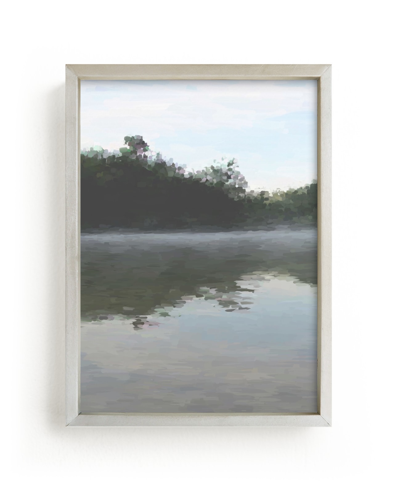 "Lake Parker" - Art Print by Amy Hall in beautiful frame options and a variety of sizes.