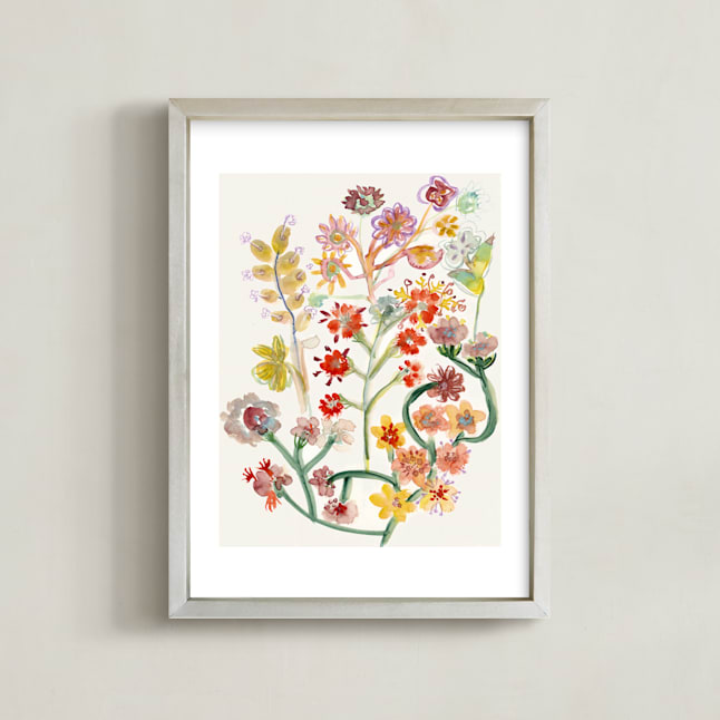Entangled flowers