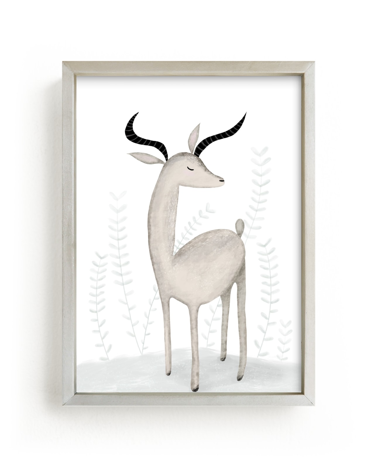 "In a daydream" - Art Print by Maja Cunningham in beautiful frame options and a variety of sizes.